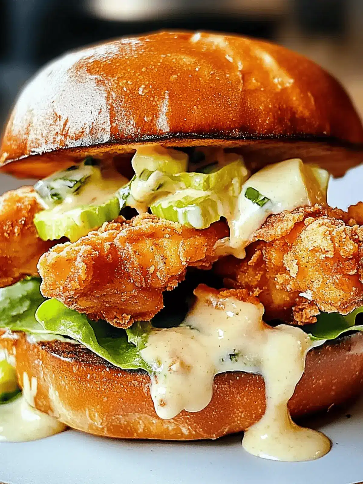 Crispy Chicken Caesar Sandwich That Will Impress Everyone 4 Crispy Chicken Caesar Sandwich