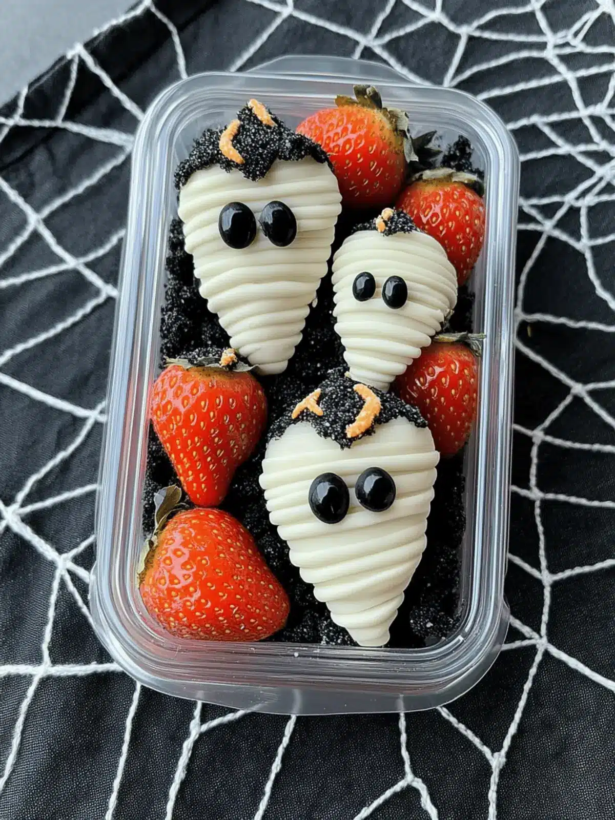 Mummy Halloween Strawberries That Wow Kids and Adults Alike 4 Halloween Strawberries