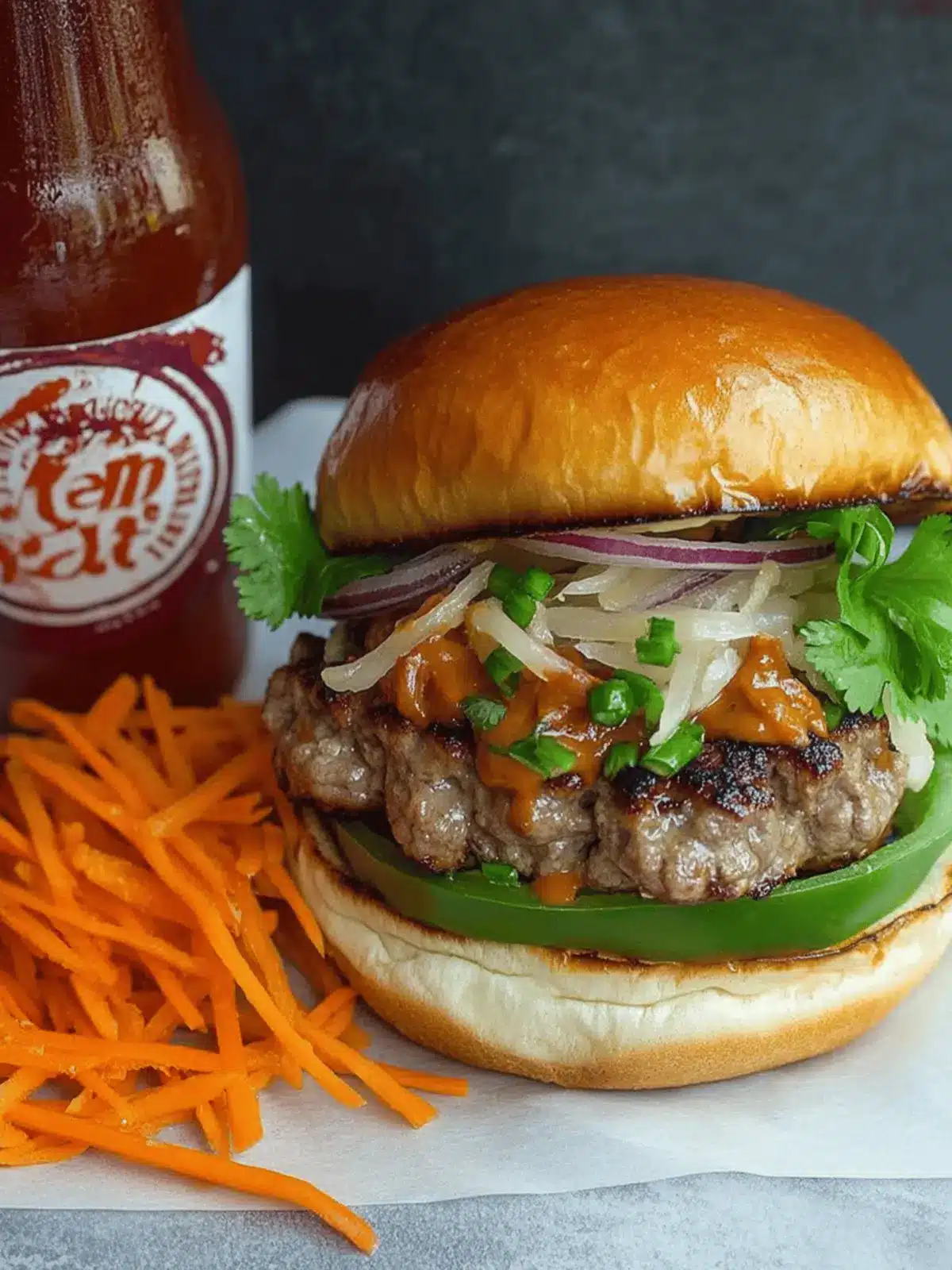 Pork Banh Mi Smash Burgers: A Flavor-Packed Weeknight Treat 3 Pork Banh Mi Smash Burgers