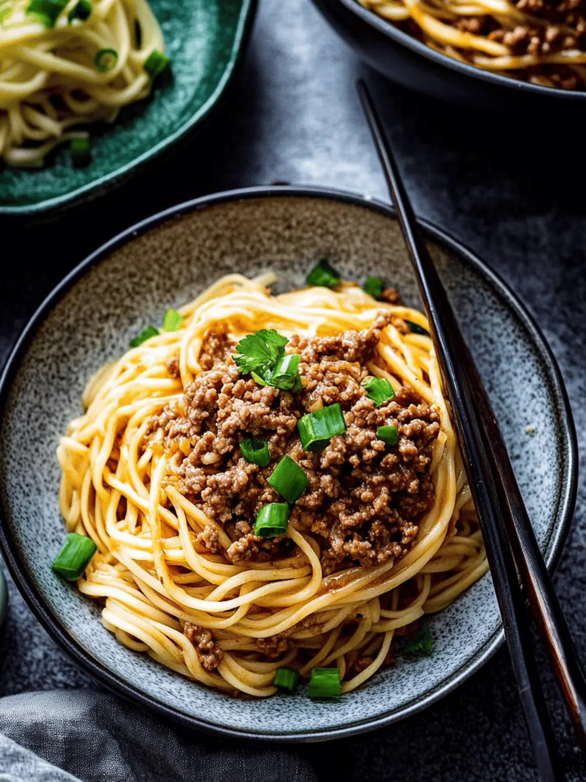 Delicious Asian Ground Beef Noodles in One Easy Pot 3 Asian Ground Beef Noodles