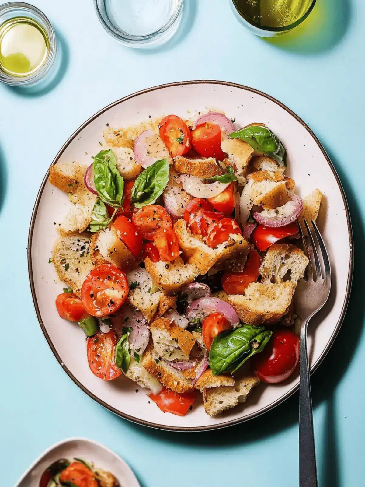 Panzanella Toscana: The Ultimate Italian Bread Salad Bliss 3 Panzanella Toscana (Italian Bread Salad)