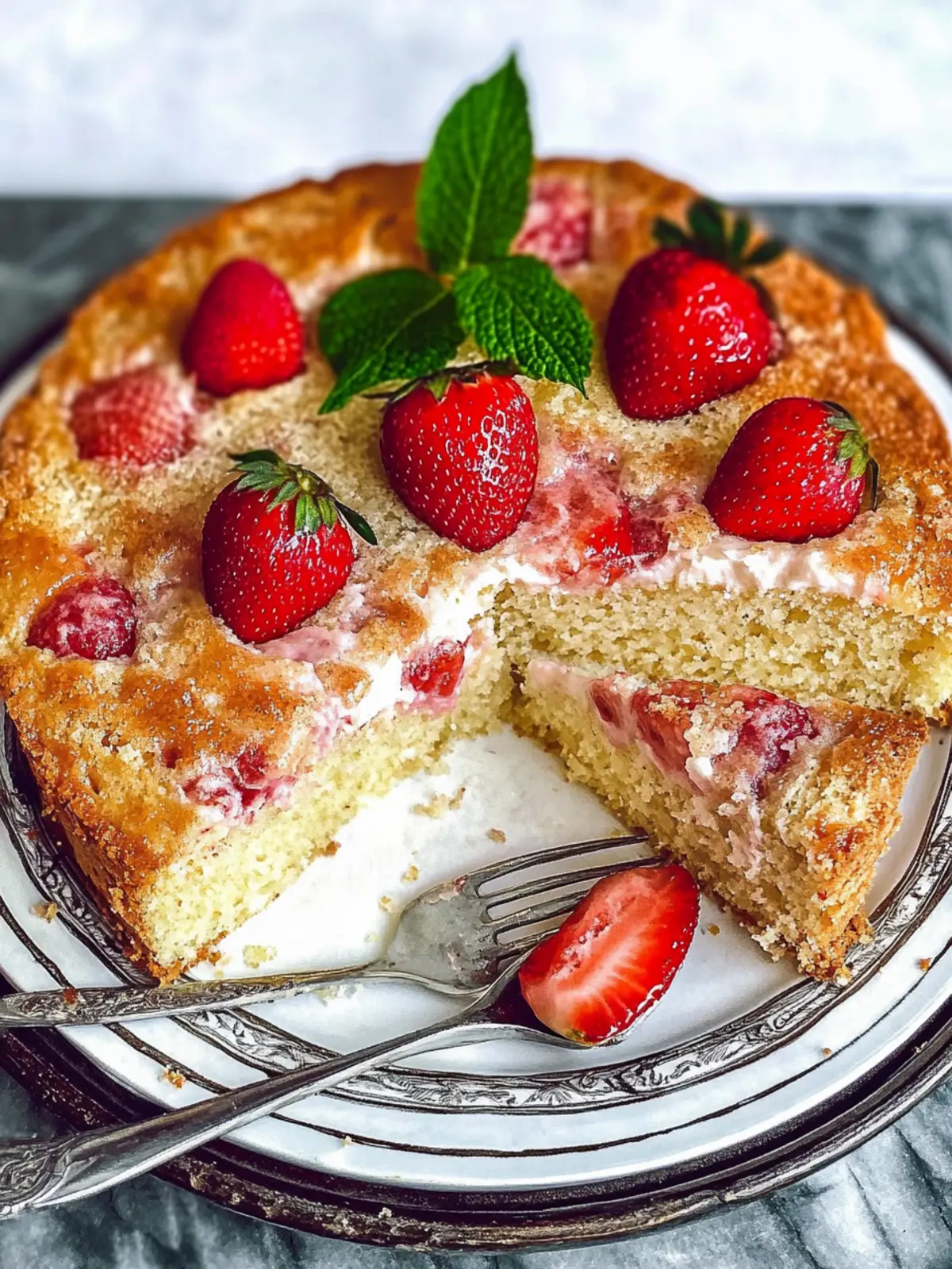 Decadent French Strawberry Cake That'll Wow Your Guests 4 French Strawberry Cake