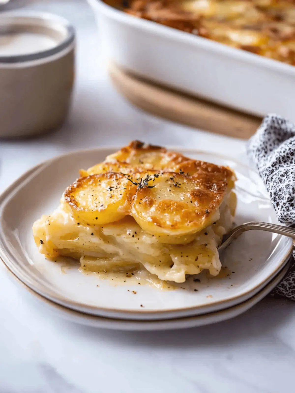 Creamy Dairy Free Scalloped Potatoes for Cozy Nights 2 Dairy Free Scalloped Potatoes