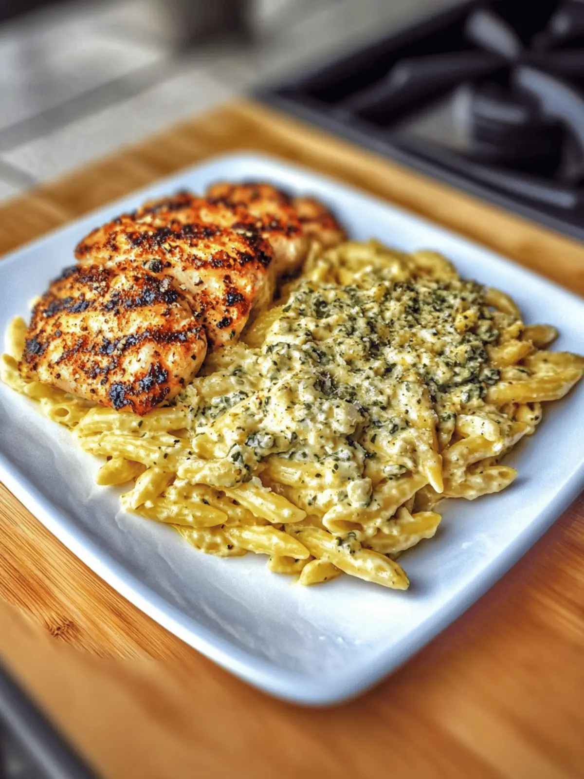 Creamy Garlic Parmesan Chicken Pasta in 30 Minutes Flat 2 Creamy Garlic Parmesan Chicken Pasta (
