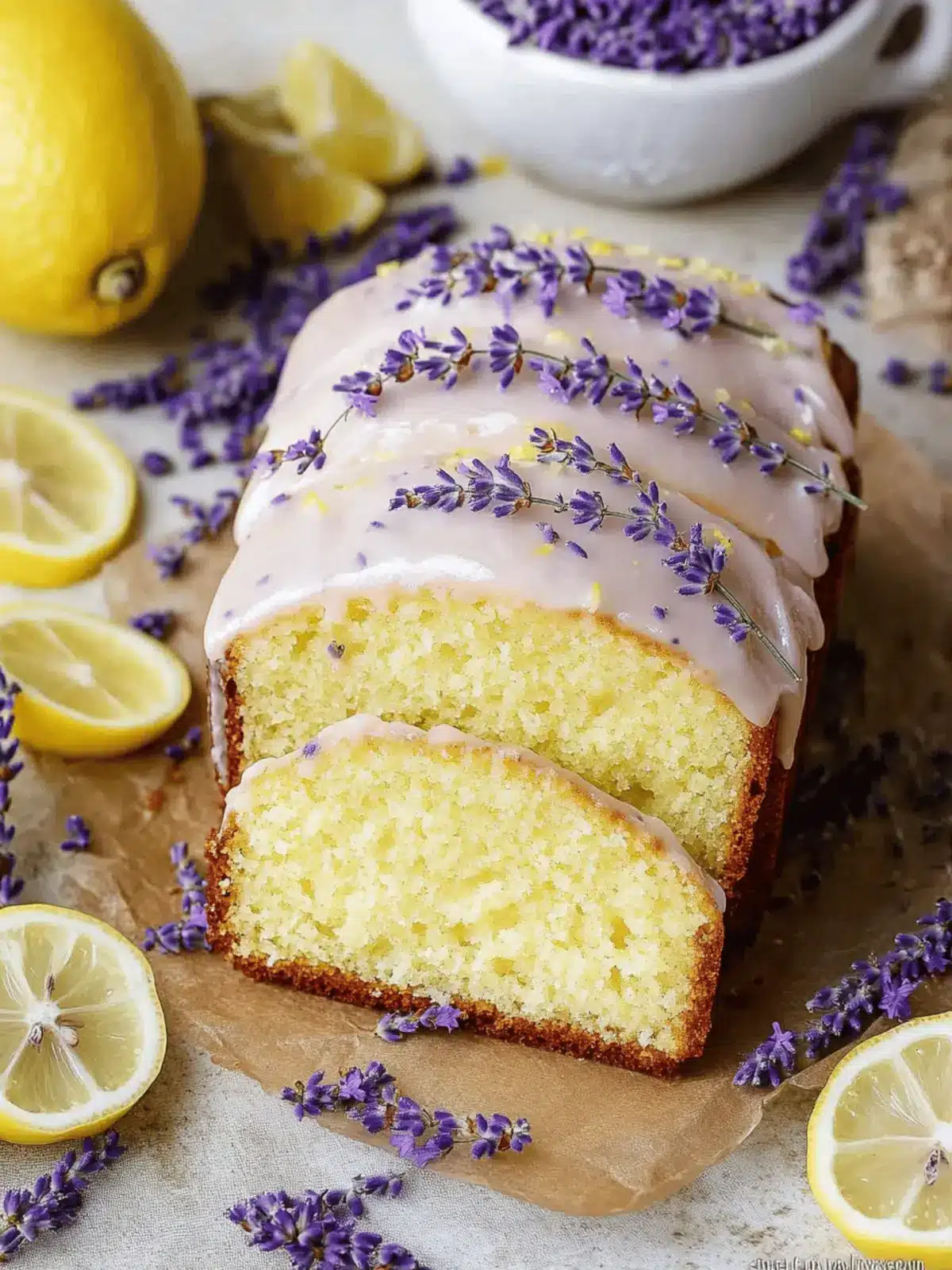 Delight in a Zesty Lemon Lavender Cake This Summer 4 Lemon Lavender Cake