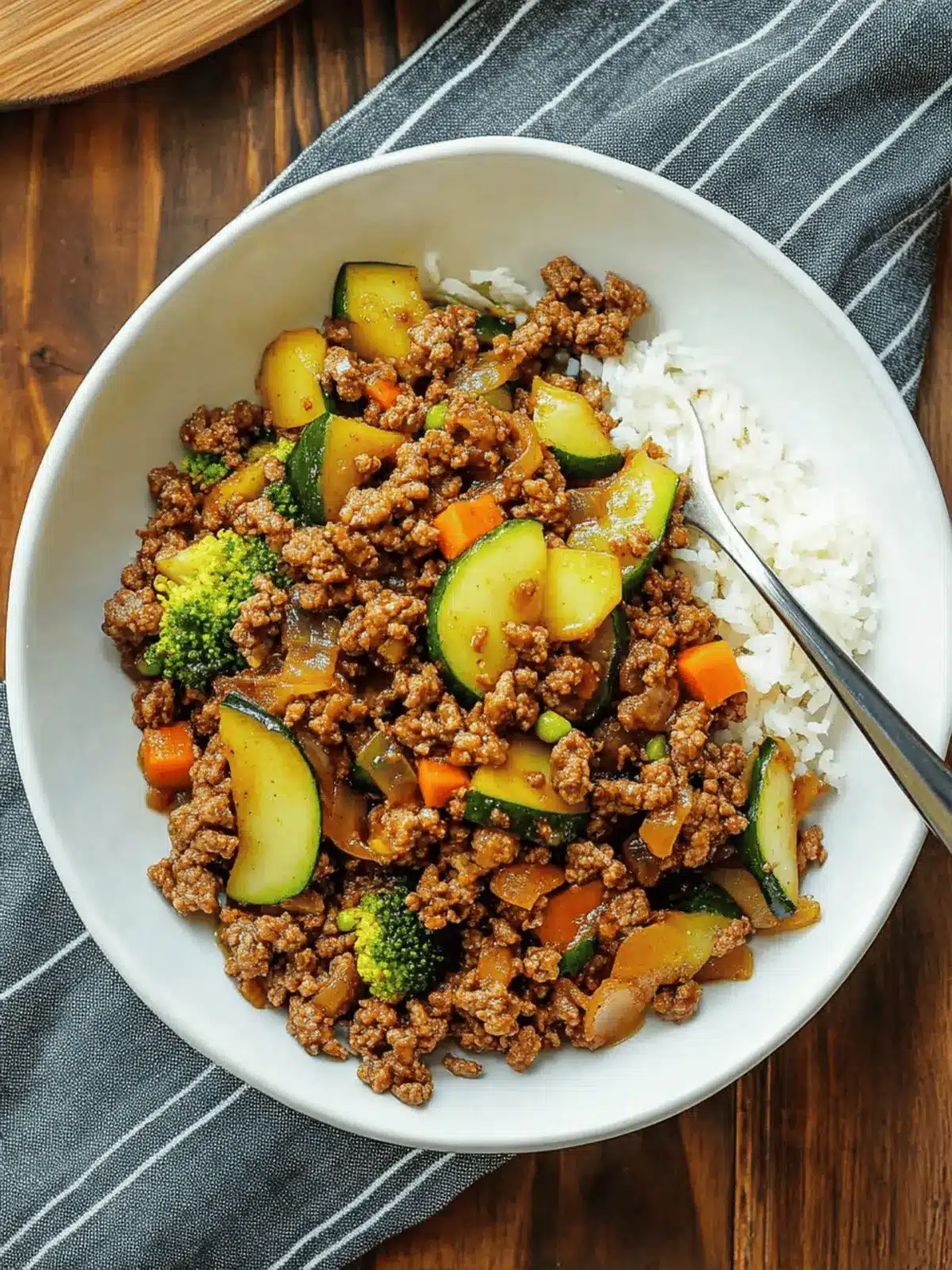 Savory Ground Beef Stir Fry: Quick Comfort in 20 Minutes 3 Ground Beef Stir Fry