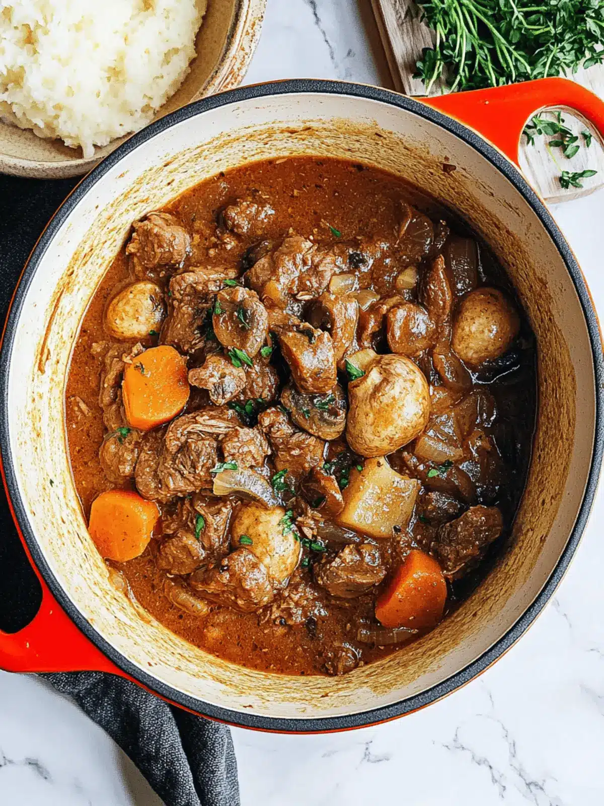 Savory Beef & Mushroom Stew That Warms the Soul 2 Savory Beef & Mushroom Stew That Warms the Soul