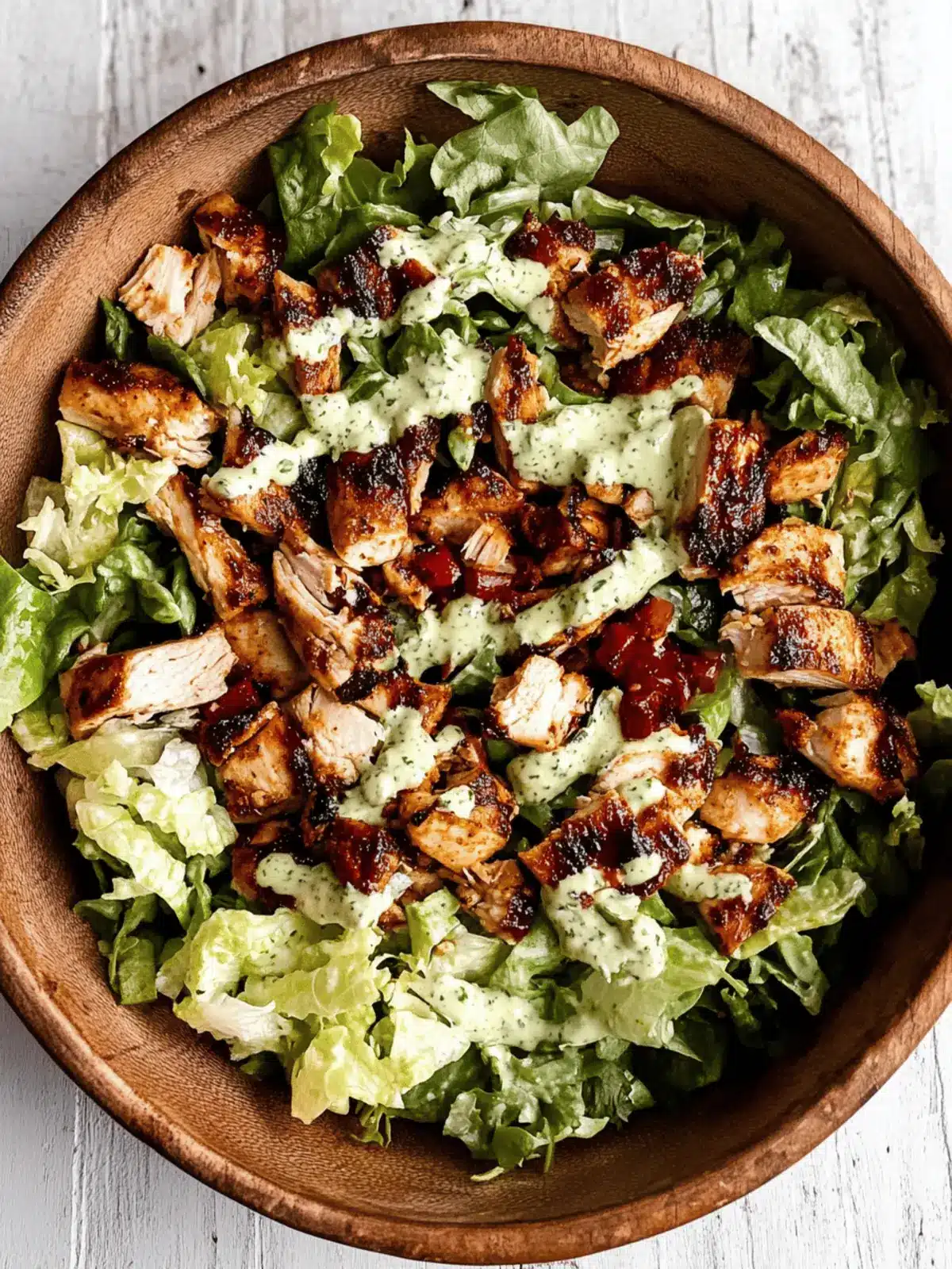 BBQ Chicken Chopped Salad with Cilantro Ranch You ll Love 2 BBQ Chicken Chopped Salad with Cilantro Ranch You ll Love