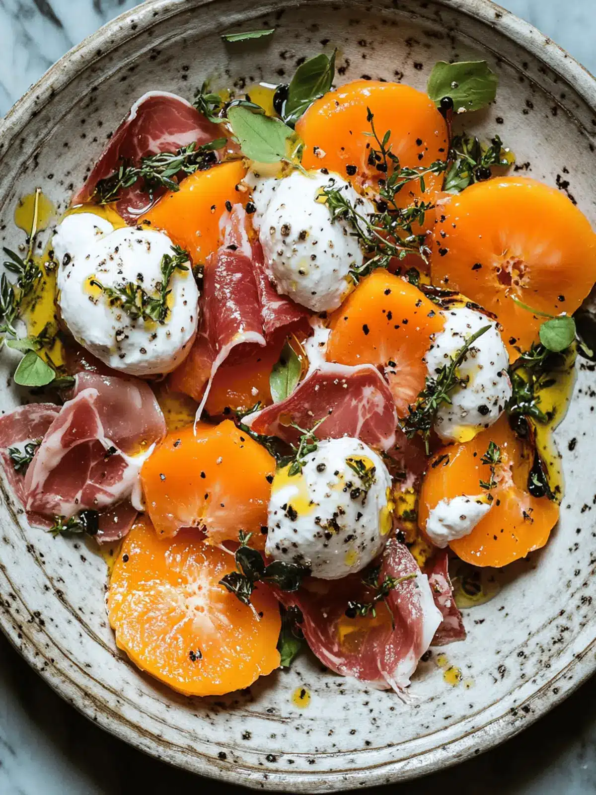 Persimmon Jamón Salad: A Luxurious Fall Delight You ll Love 2 Persimmon Jamón Salad: A Decadent Fall Salad
