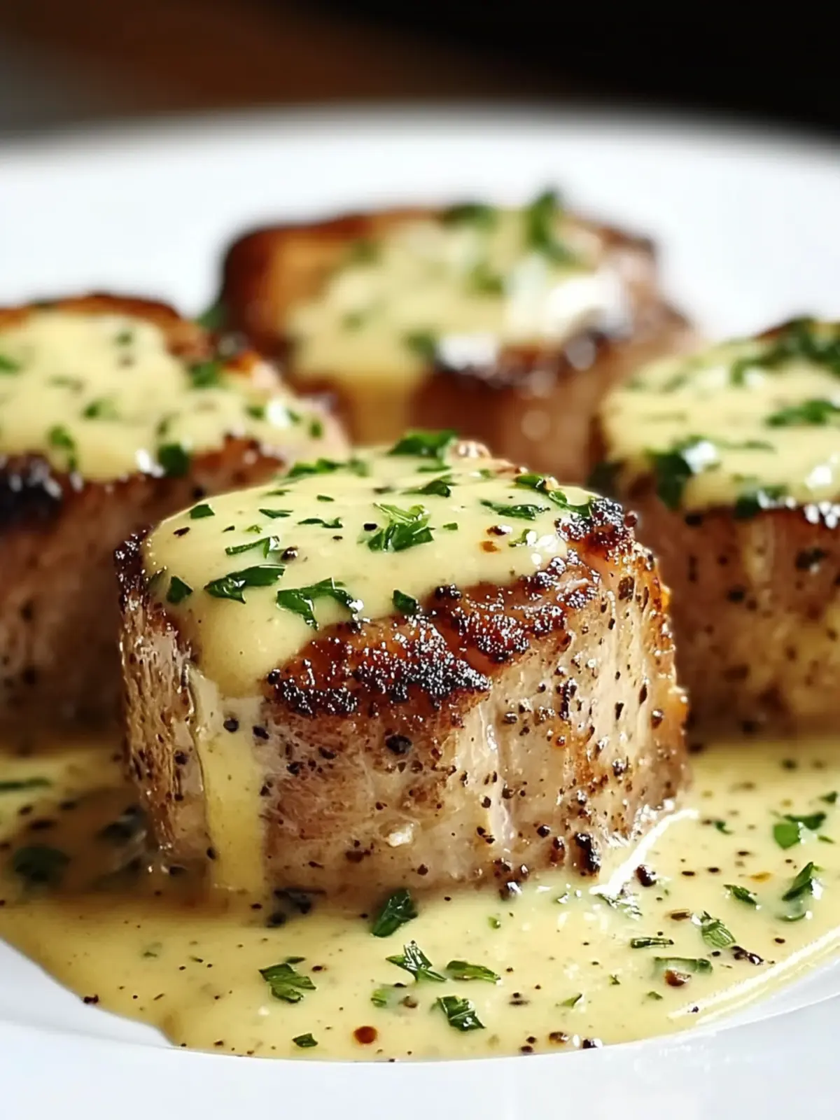 Savor Pork Tenderloin with Creamy Dijon Sauce Tonight 4 Pork Tenderloin with Creamy Dijon Sauce