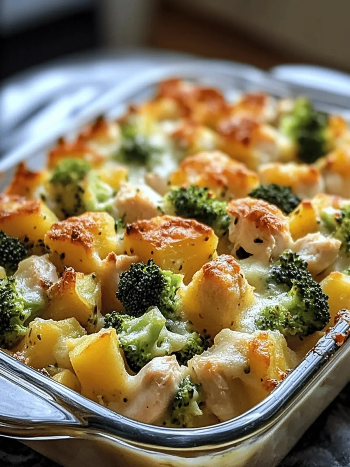 Creamy Baked Potato Chicken and Broccoli Casserole Delight 2 Baked Potato Chicken and Broccoli Casserole