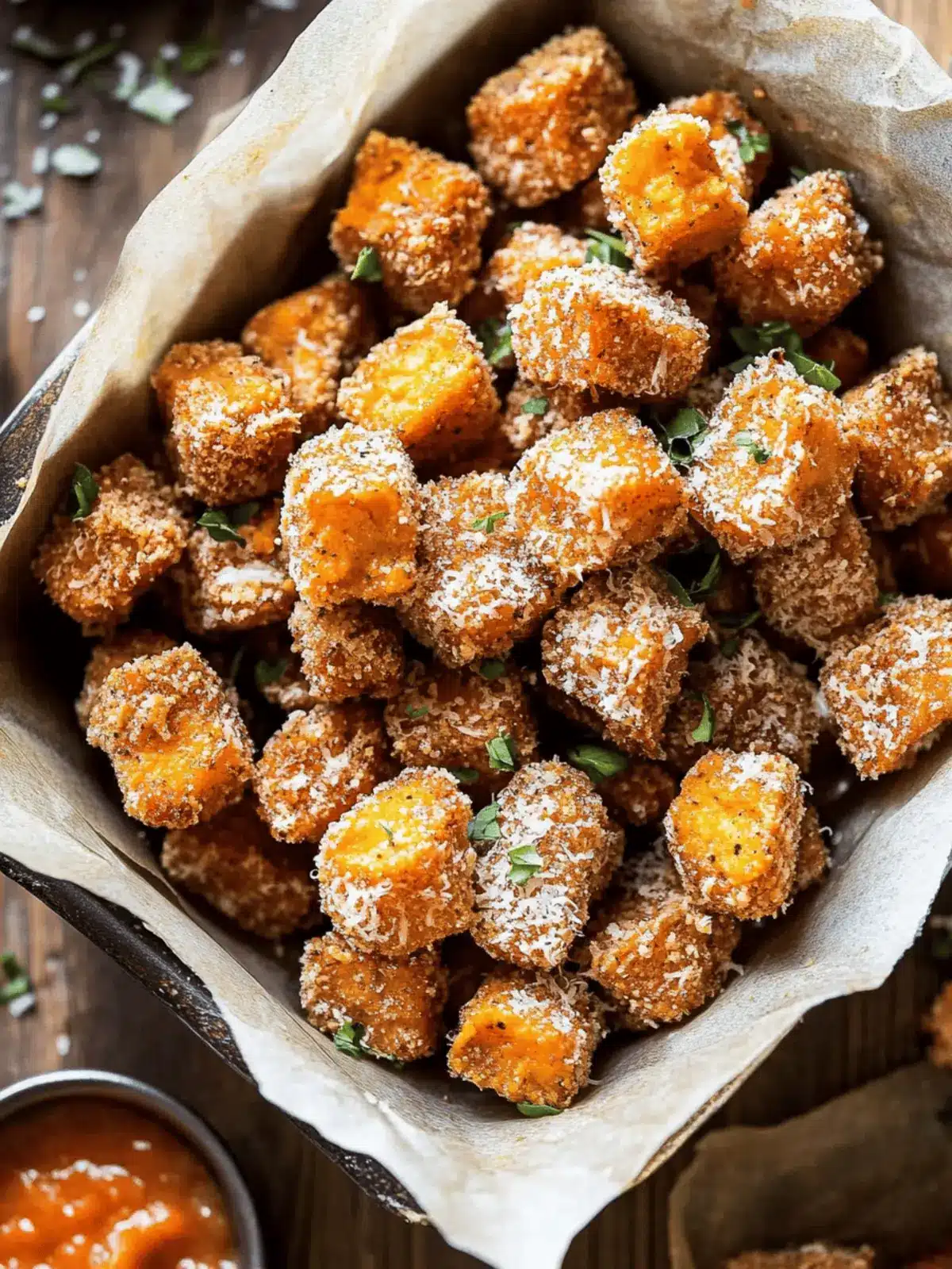 Crispy Sweet Potato Parmesan Tater Tots You'll Devour 4 Sweet Potato Parmesan Tater Tots