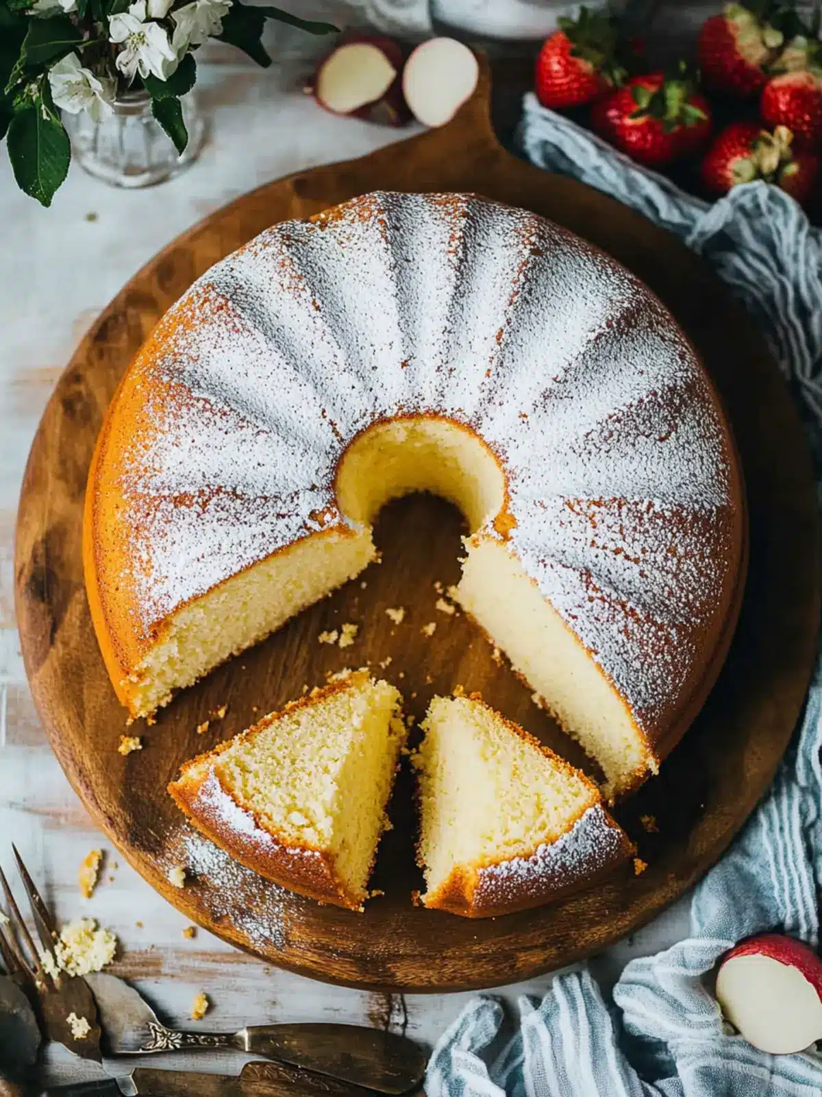 Decadent Sour Cream Pound Cake: Moist & Easy to Make 3 Sour Cream Pound Cake