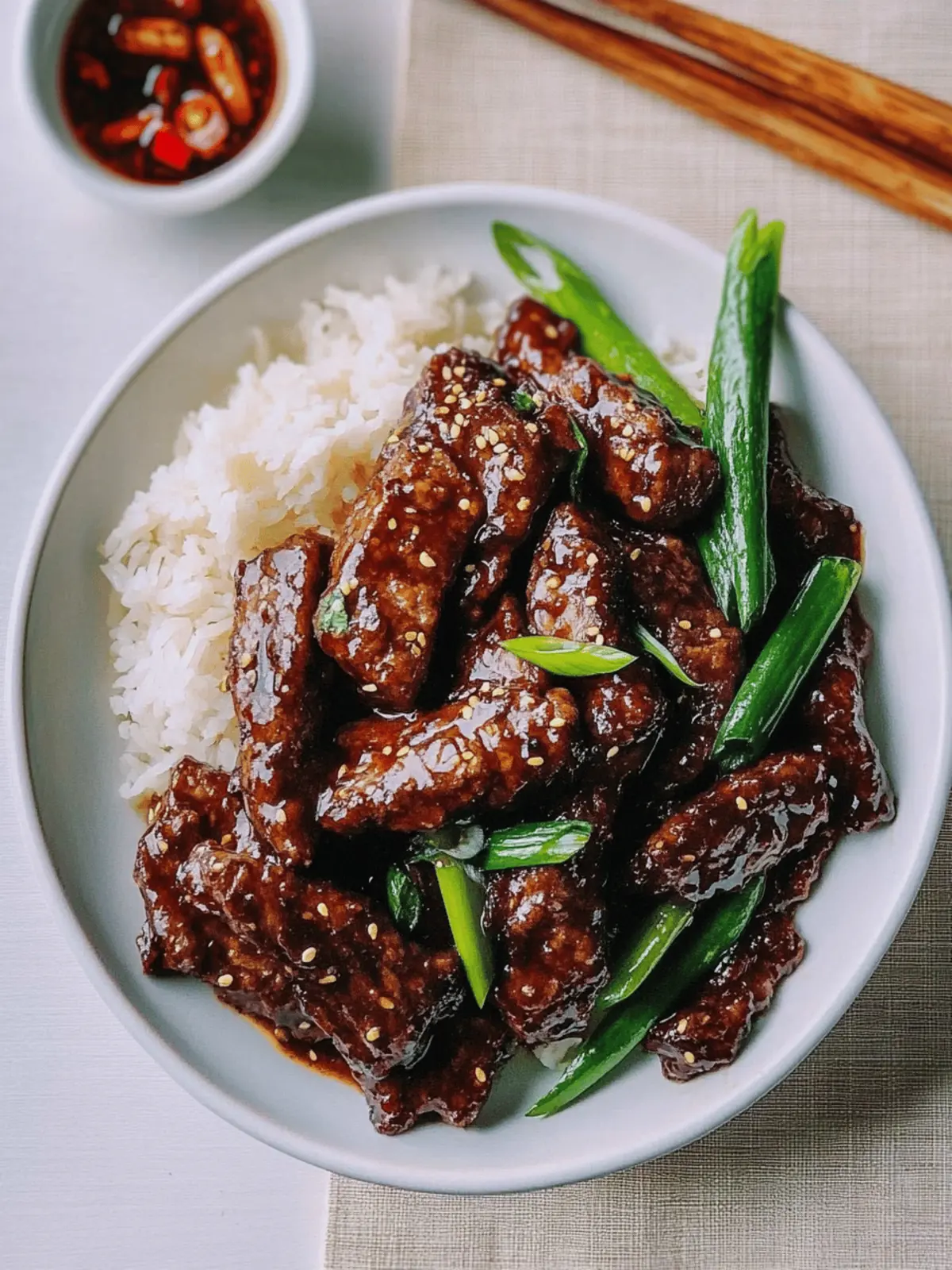 Mongolian Beef Made Easy: Less Sweet, Full of Flavor 2 Mongolian Beef