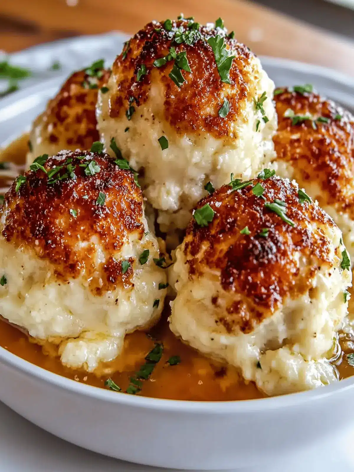 Parmesan Cloud Chicken Bombs: Comfort Food Redefined! 3 Parmesan Cloud Chicken Bombs