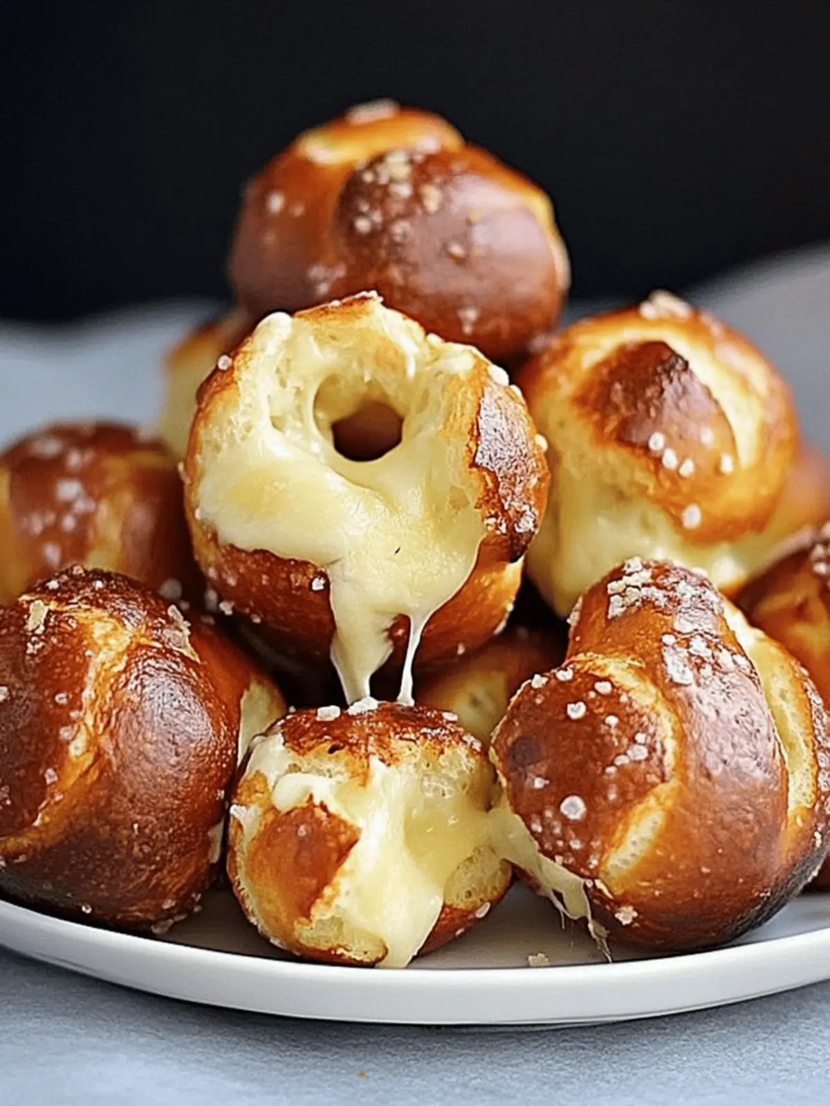 Garlic Cheese-Stuffed Pretzel Bombs: Homemade Joy in Every Bite 2 Garlic Cheese-Stuffed Pretzel Bombs