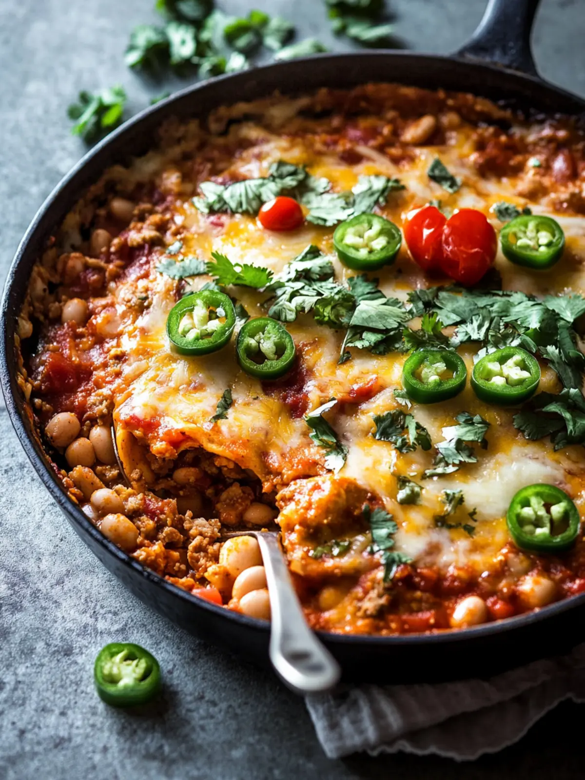 Chorizo & White Bean Enchilada Skillet You ll Crave Every Week 2 Chorizo & White Bean Enchilada Skillet