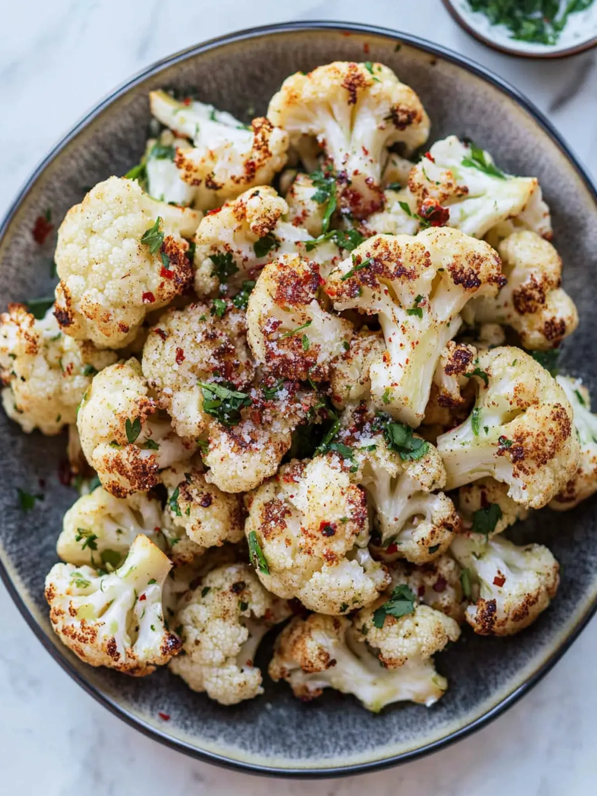 Perfect Sumac Cauliflower with Creamy Tahini Bliss 2 Sumac Cauliflower With Tahini