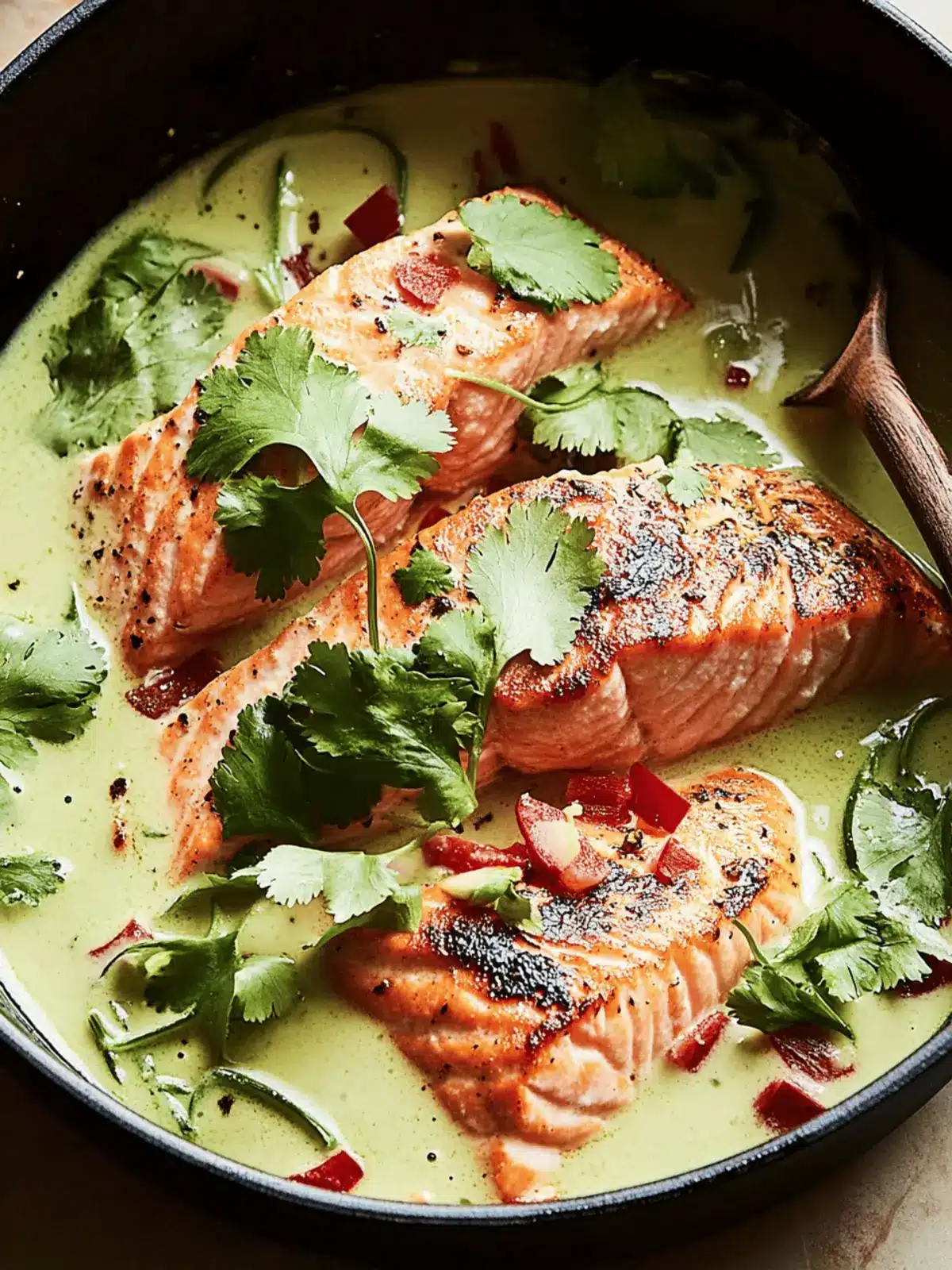 Delicious Green Curry Salmon: A Quick Weeknight Delight 3 Green Curry Salmon