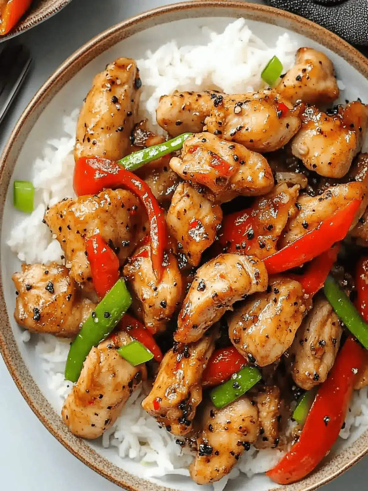 Zesty Black Pepper Chicken for Quick Home-Cooked Goodness 4 Black Pepper Chicken