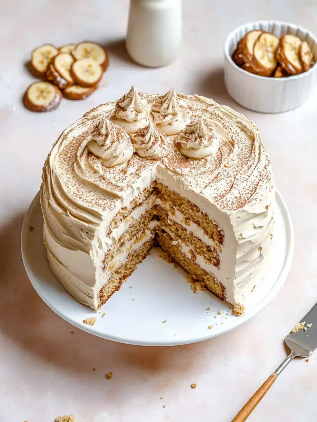 Delicious Banana Cookie Butter Cake That You'll Love to Bake 3 Banana Cookie Butter Cake