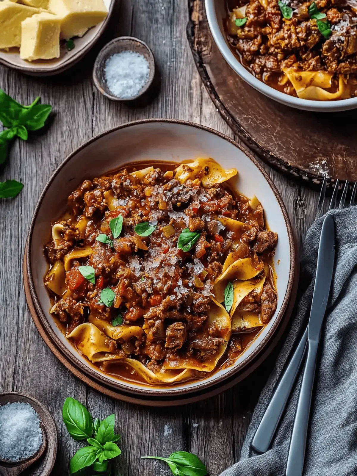 Red Wine Slow Braised Italian Beef Ragù for Cozy Nights 2 Red Wine Slow Braised Italian Beef Ragù
