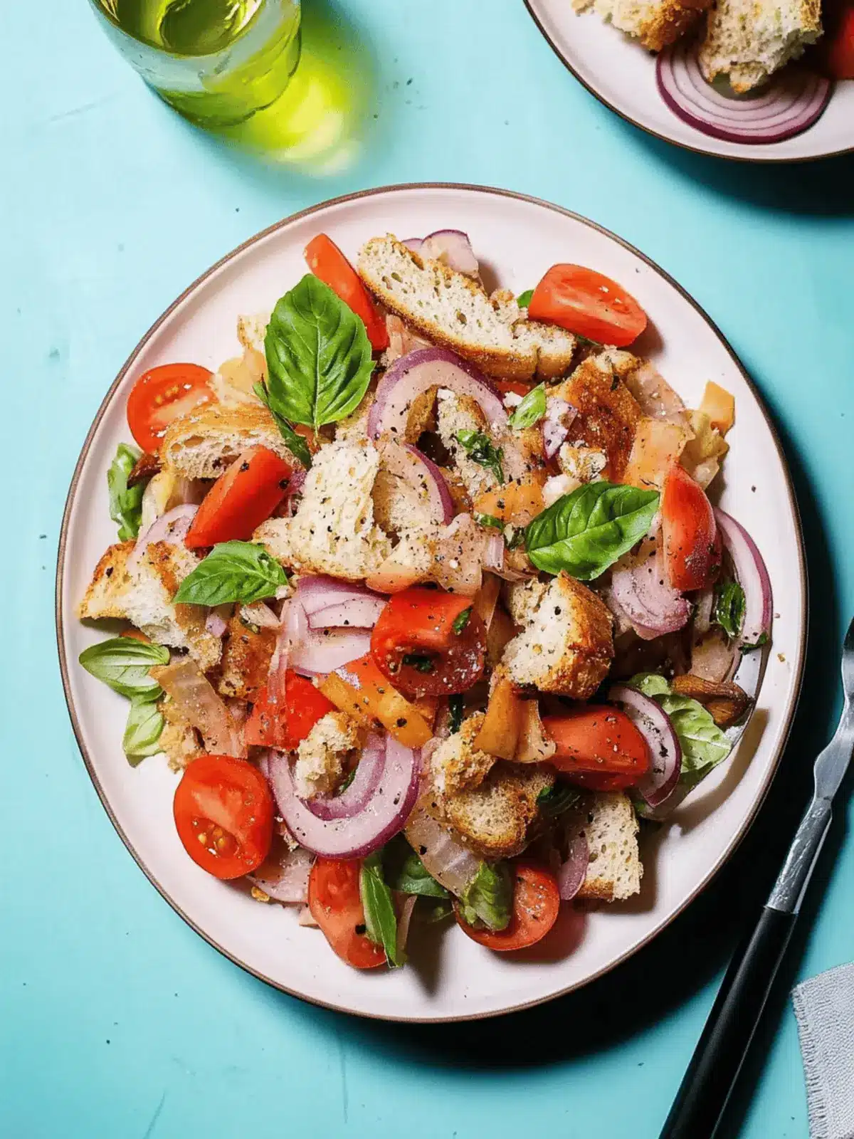 Panzanella Toscana: The Ultimate Italian Bread Salad Bliss 2 Panzanella Toscana (Italian Bread Salad)