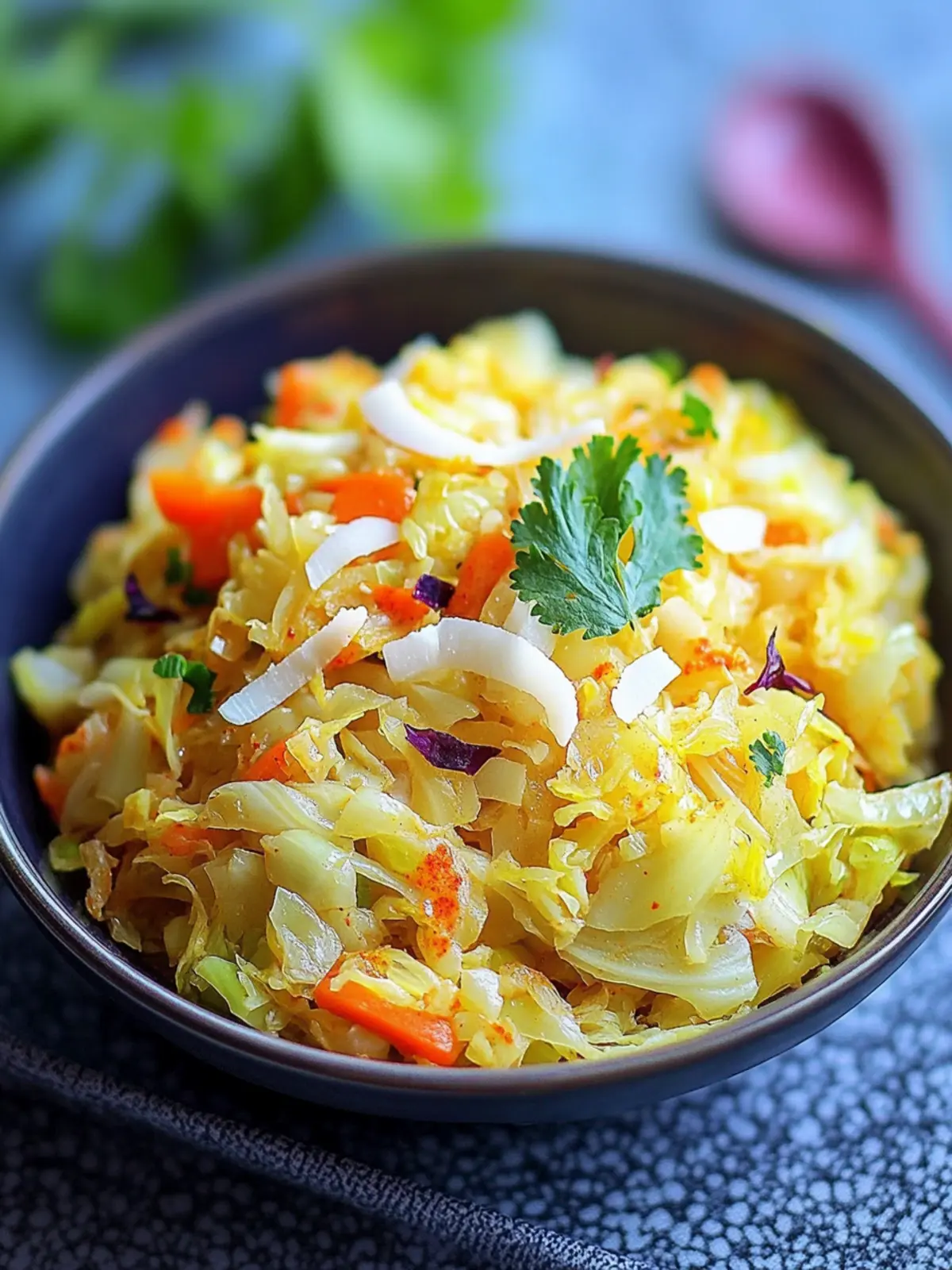 Instant Pot Cabbage With Coconut & Spices: A Flavorful Twist 2 Instant Pot Cabbage With Coconut & Spices