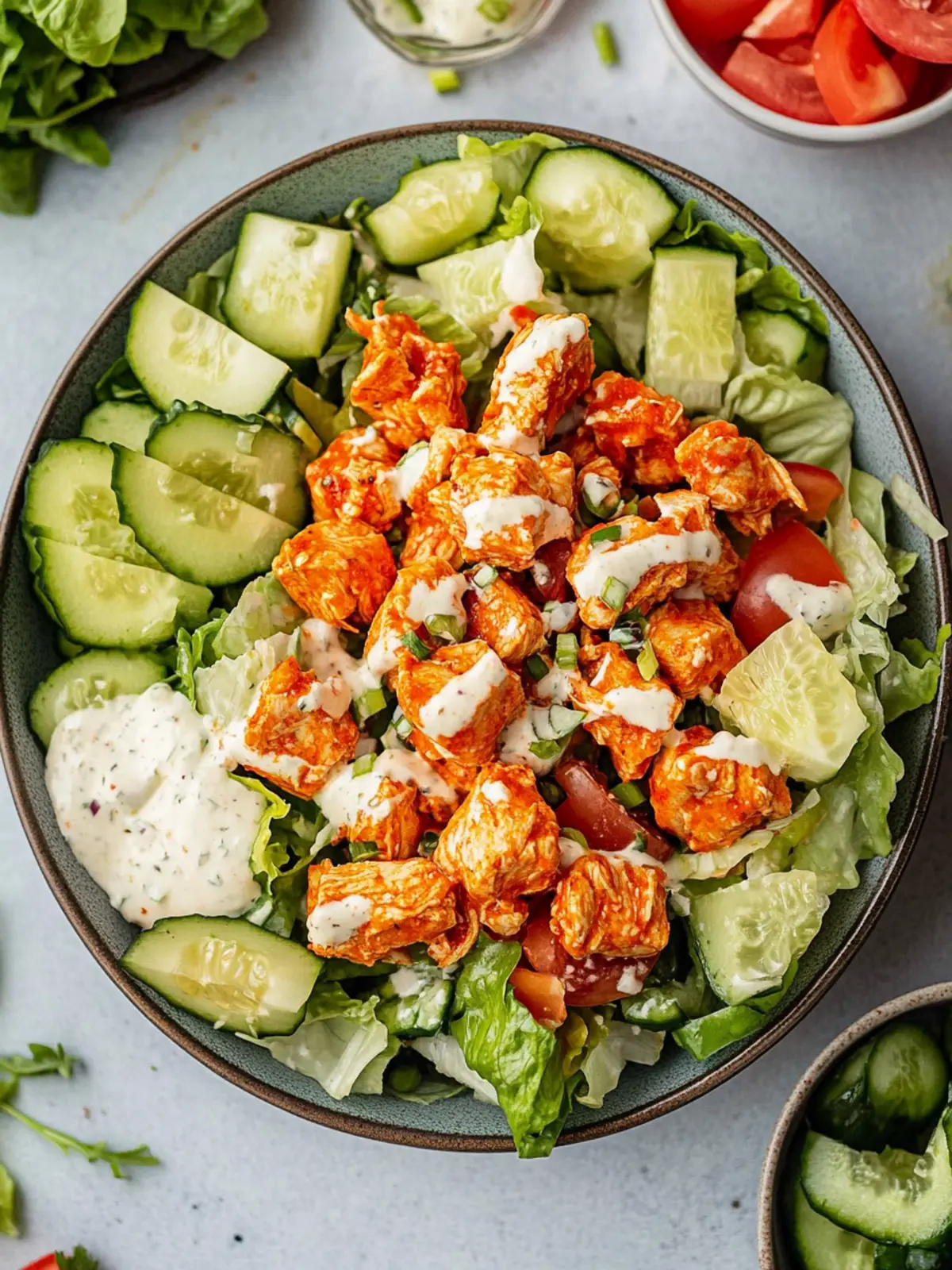 Buffalo Chicken Salad: A Zesty Twist on Comfort Food 3 Buffalo Chicken Salad