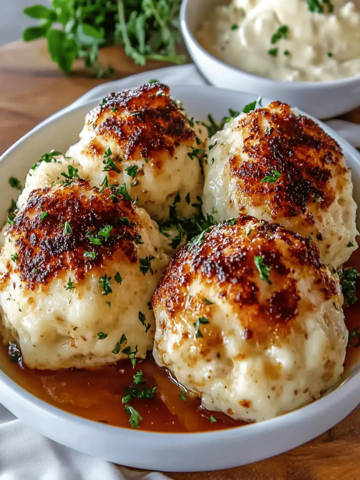 Parmesan Cloud Chicken Bombs: Comfort Food Redefined! 2 Parmesan Cloud Chicken Bombs