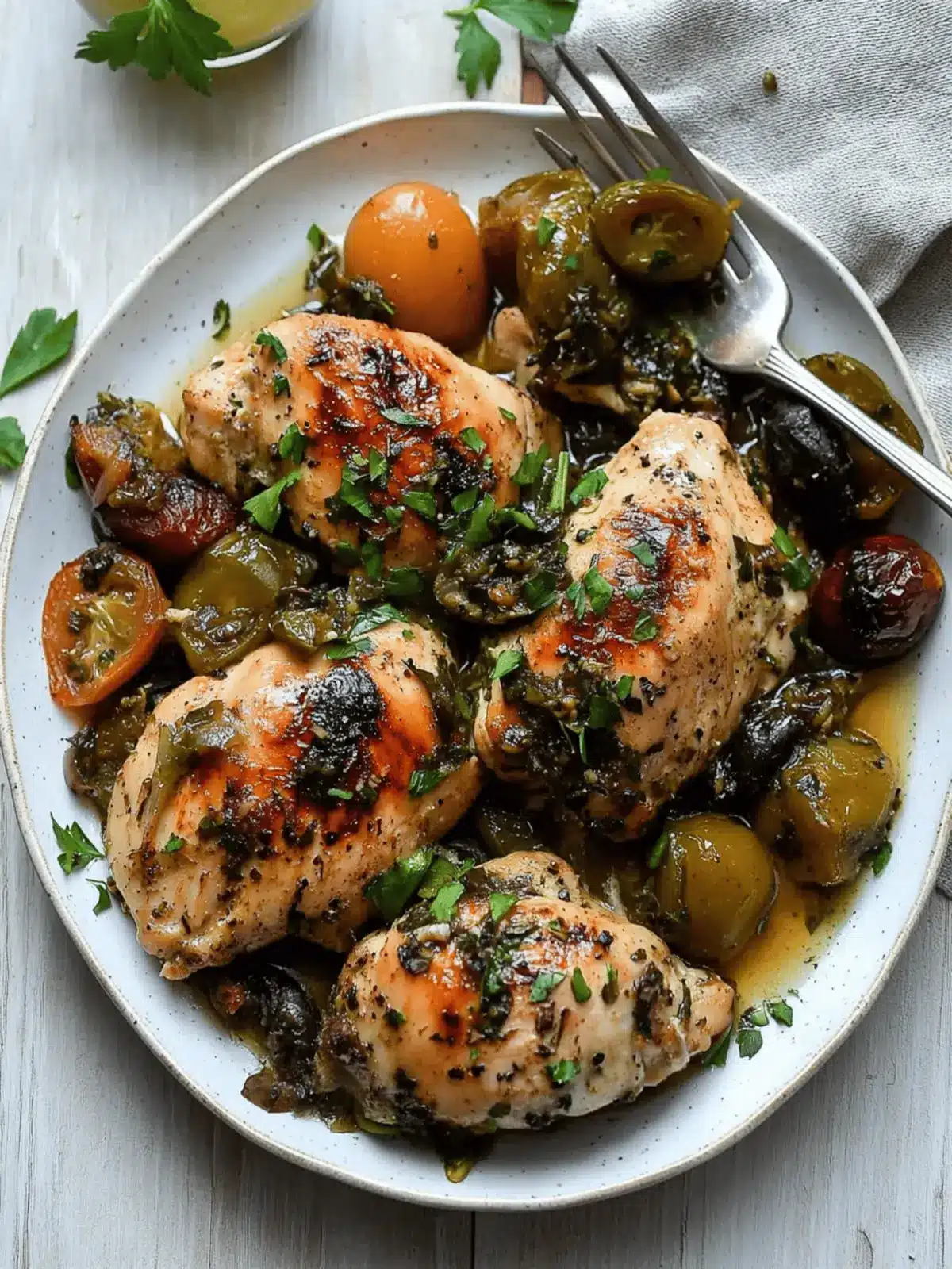 Savory Chicken Marbella: A Mediterranean Family Favorite 2 Chicken Marbella