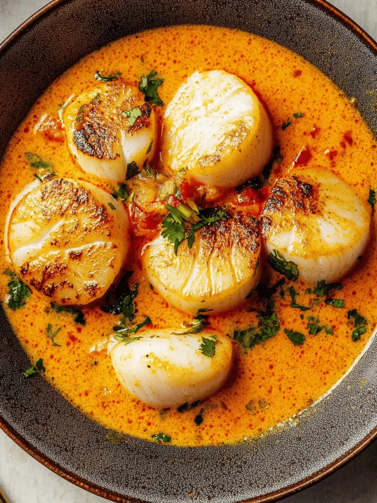 Spicy Coconut Curry Scallops: Your 30-Minute Flavor Boost! 3 Spicy Coconut Curry Scallops