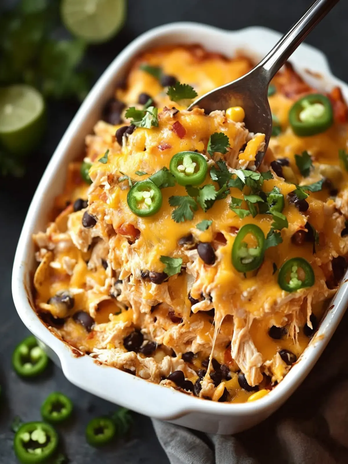 Healthy Chicken Taco Casserole: Your New Family Favorite! 2 Healthy Chicken Taco Casserole