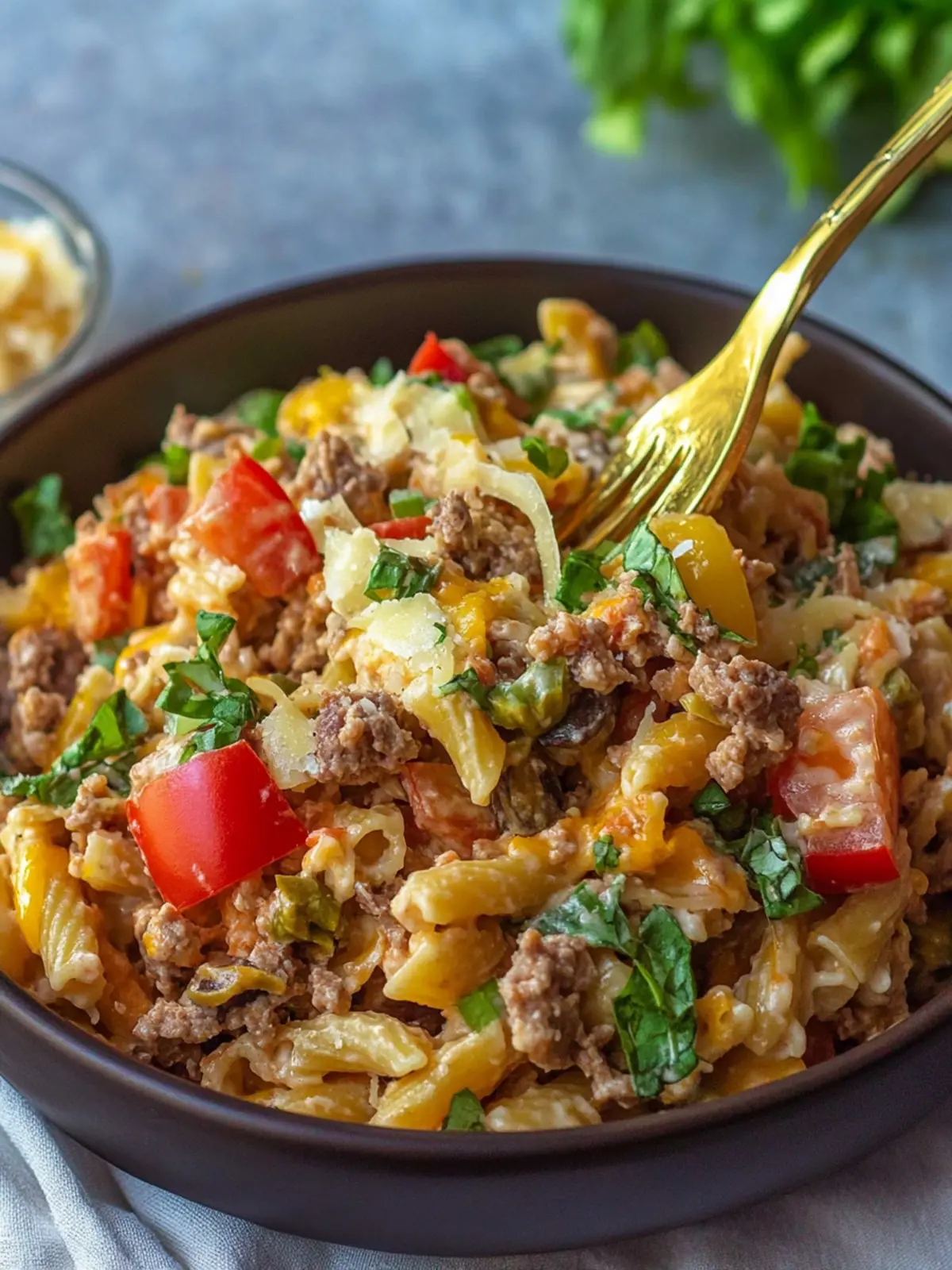 Cheeseburger Pasta Salad That Will Wow Your Taste Buds 3 Cheeseburger Pasta Salad