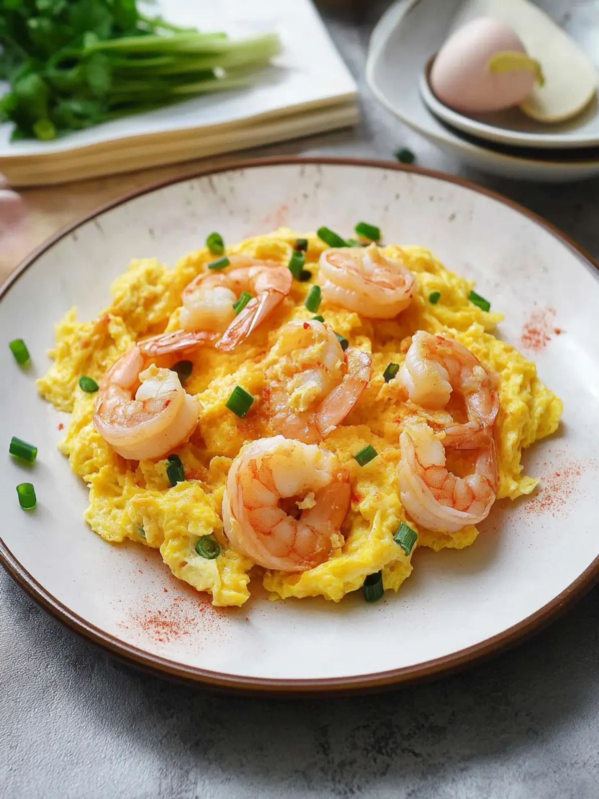 Cantonese Chinese Scrambled Eggs with Shrimp in 10 Minutes 2 Chinese Scrambled Eggs with Shrimp