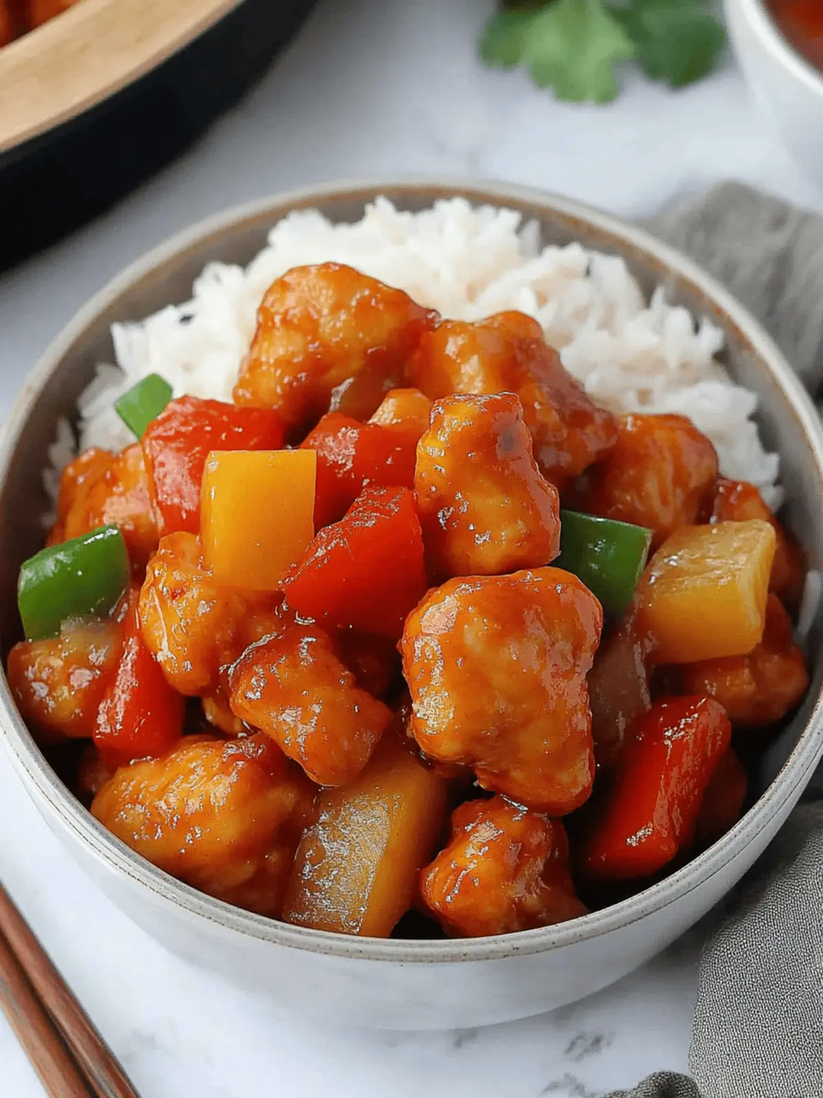 Sweet and Sour Chicken Hong Kong Style: A Quick Delight 4 Sweet and Sour Chicken Hong Kong Style
