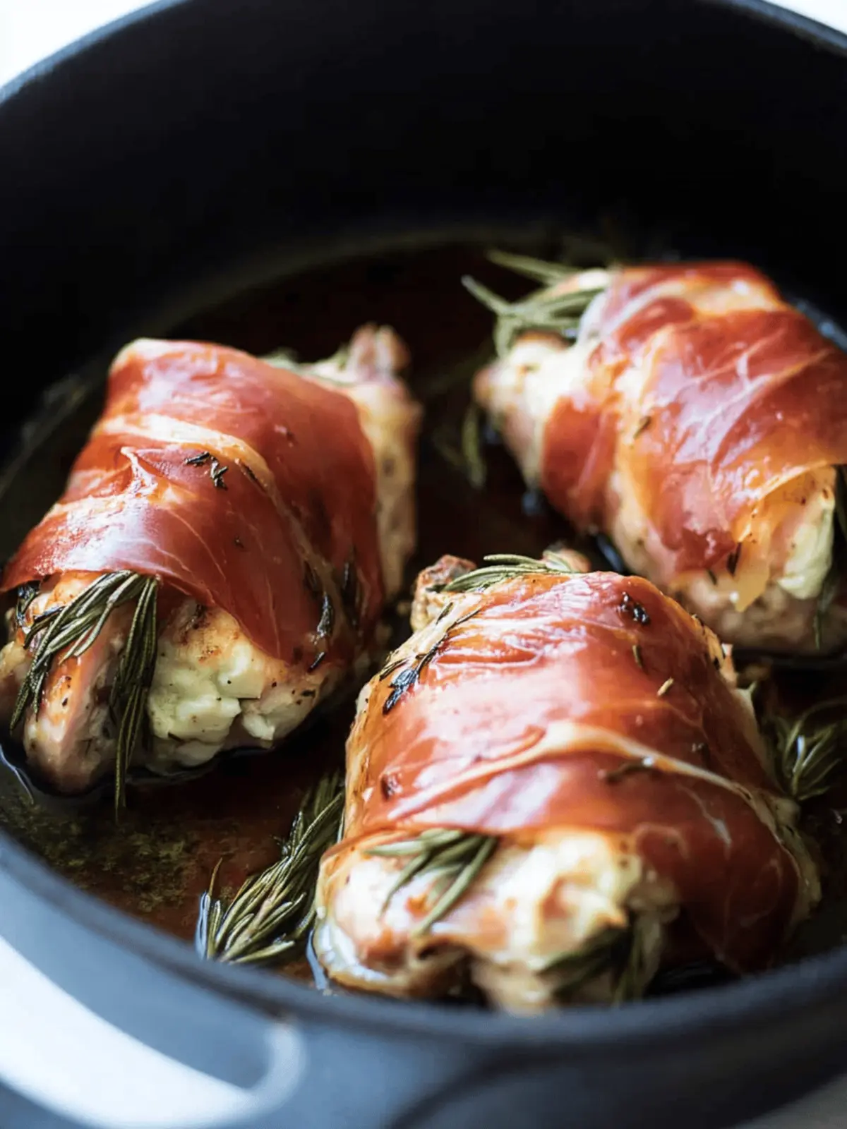 Goat Cheese Stuffed Rosemary Chicken Wrapped in Prosciutto Bliss 3 Goat Cheese Stuffed Rosemary Chicken Wrapped in Prosciutto