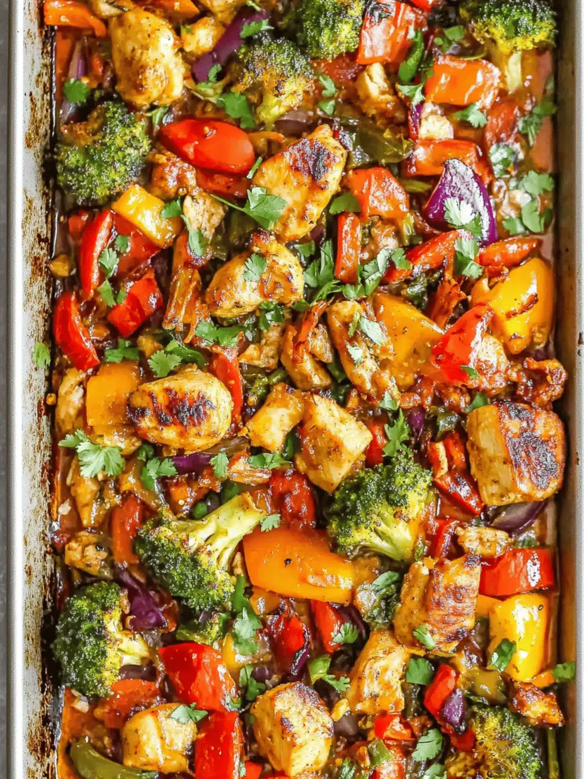 Irresistible Sheet Pan Thai Chicken for Quick Weeknight Meals 2 Sheet Pan Thai Chicken