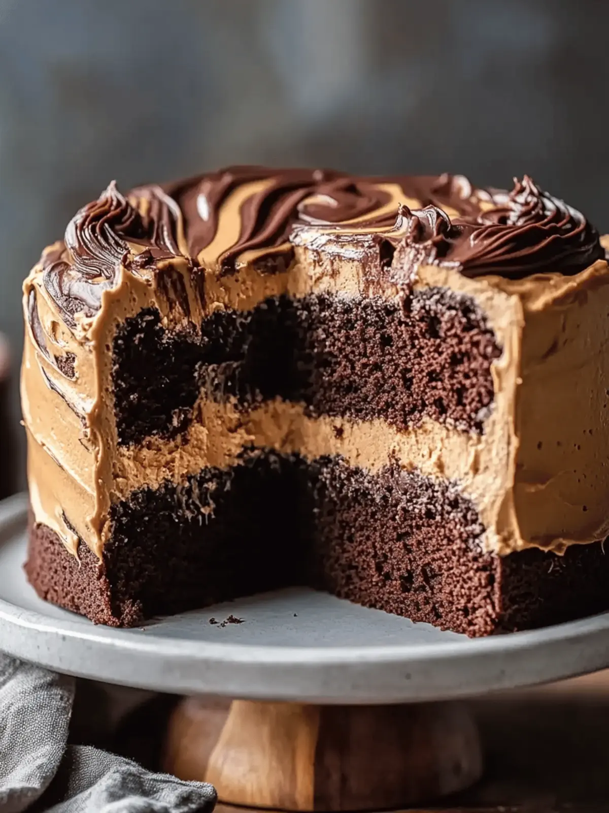 Irresistible Peanut Butter Swirl Chocolate Cake Delight 4 Peanut Butter Swirl Chocolate Cake