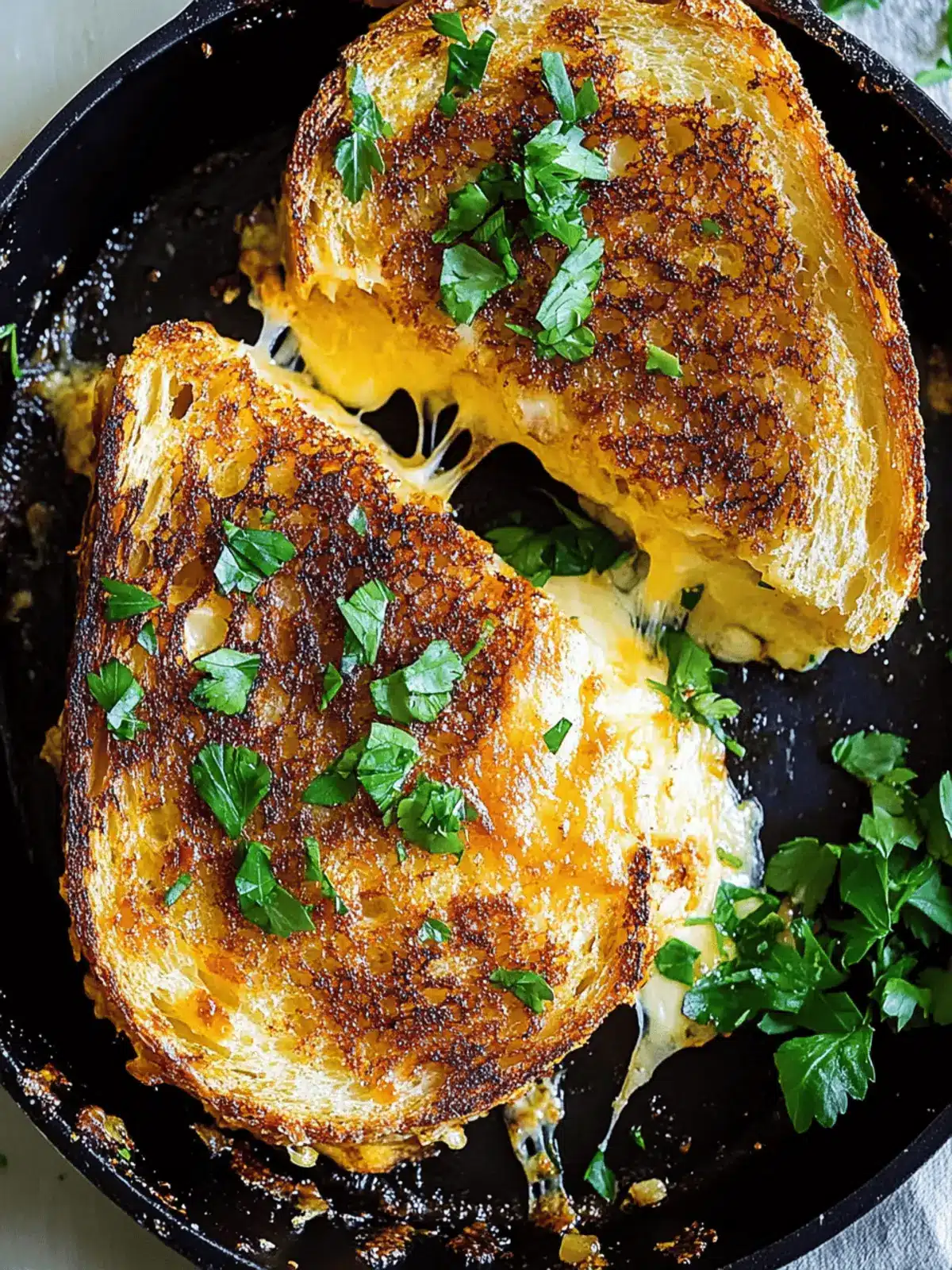 Garlic Bread Grilled Cheese That Elevates Your Lunchtime Game 2 Garlic Bread Grilled Cheese