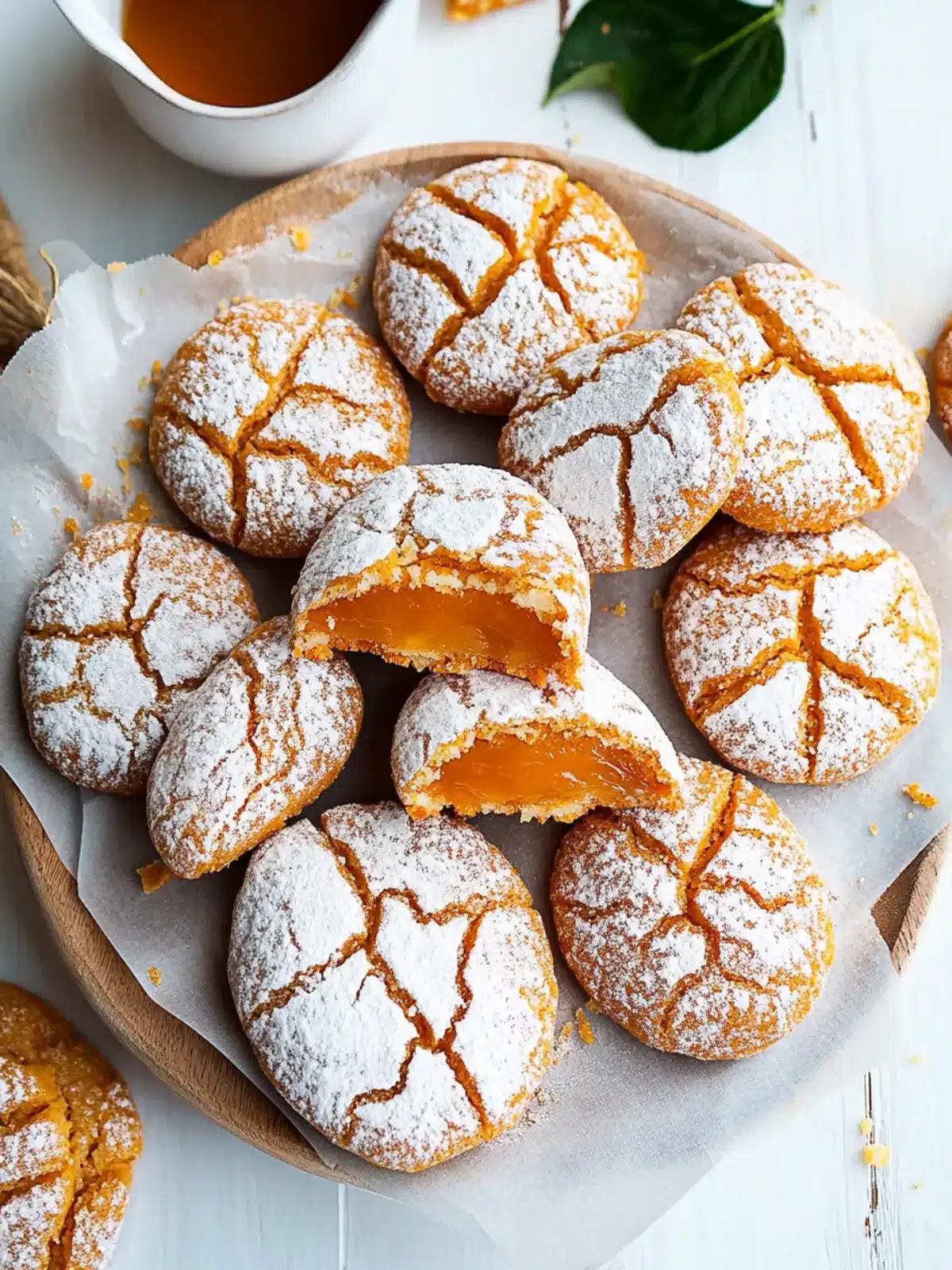 Thai Tea Mochi Crinkle Cookies: A Sweet, Cozy Twist! 3 Thai Tea Mochi Crinkle Cookies