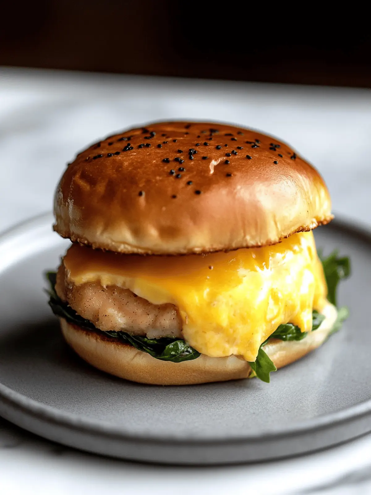 Fluffy Steamed Egg Patty Breakfast Sandwich That Wows Mornings 2 Fluffy Steamed Egg Patty Breakfast Sandwich