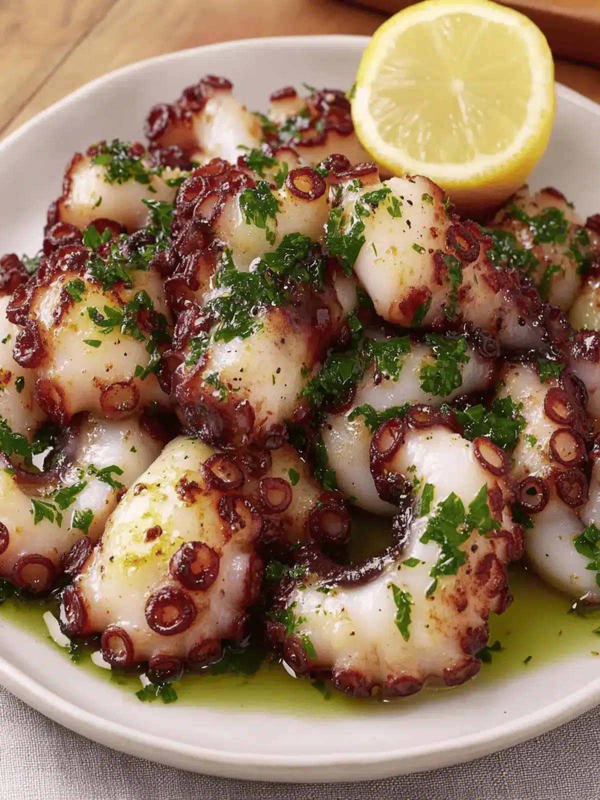 Deliciously Tender Boiled Octopus: Easy Mediterranean Delight 3 Boiled Octopus