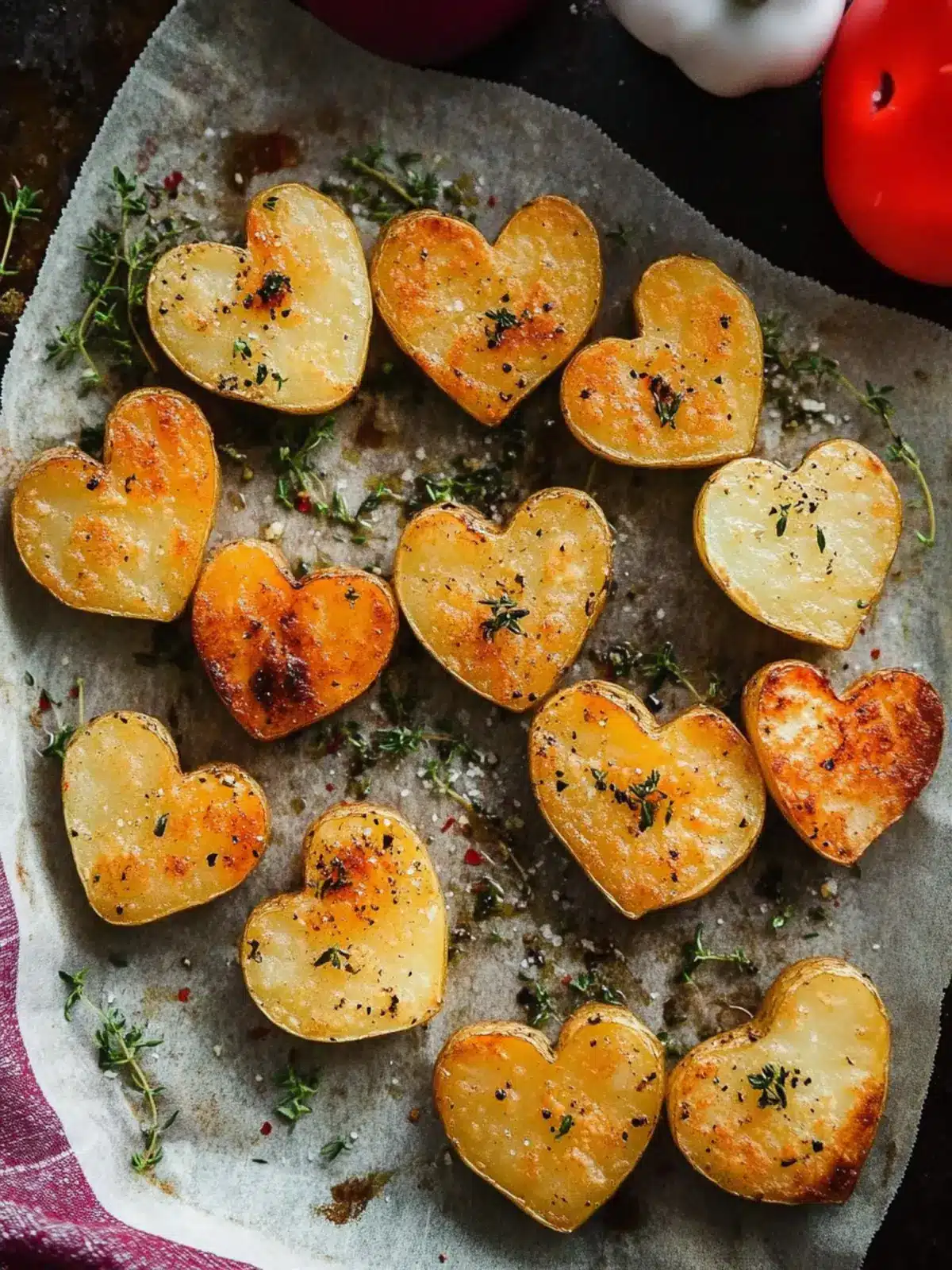 Valentine's Day Roasted Potato Hearts: Love at First Bite 3 Valentine's Day Roasted Potato Hearts