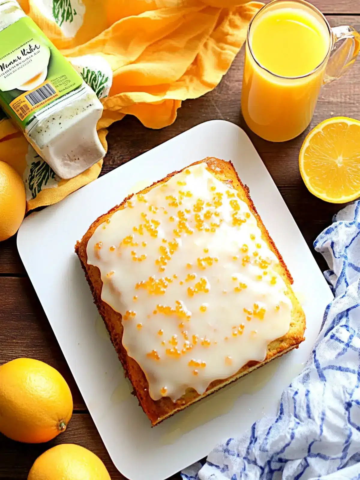 Indulge in Glazed Mimosa Bread for a Brunch Delight 3 Glazed Mimosa Bread