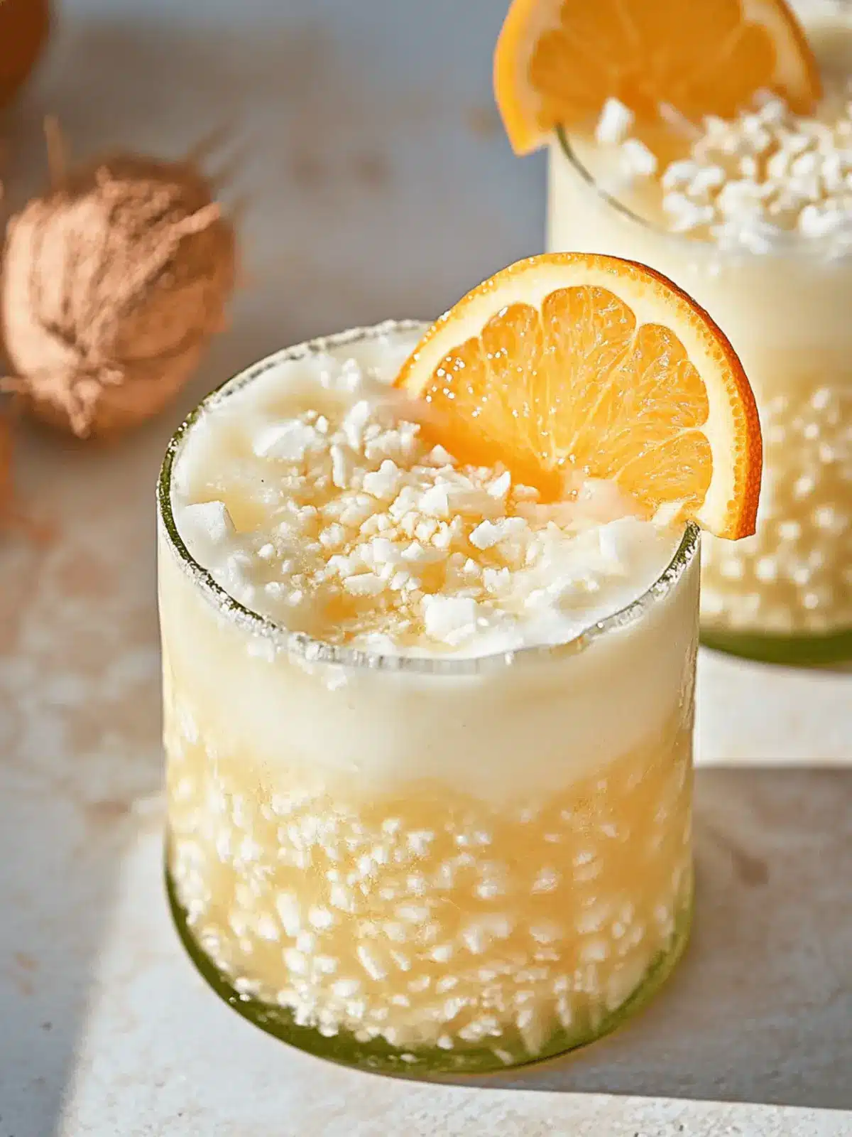 Delicious Orange Coconut Creamsicle Drink for Summer Bliss 2 Orange Coconut Creamsicle Drink