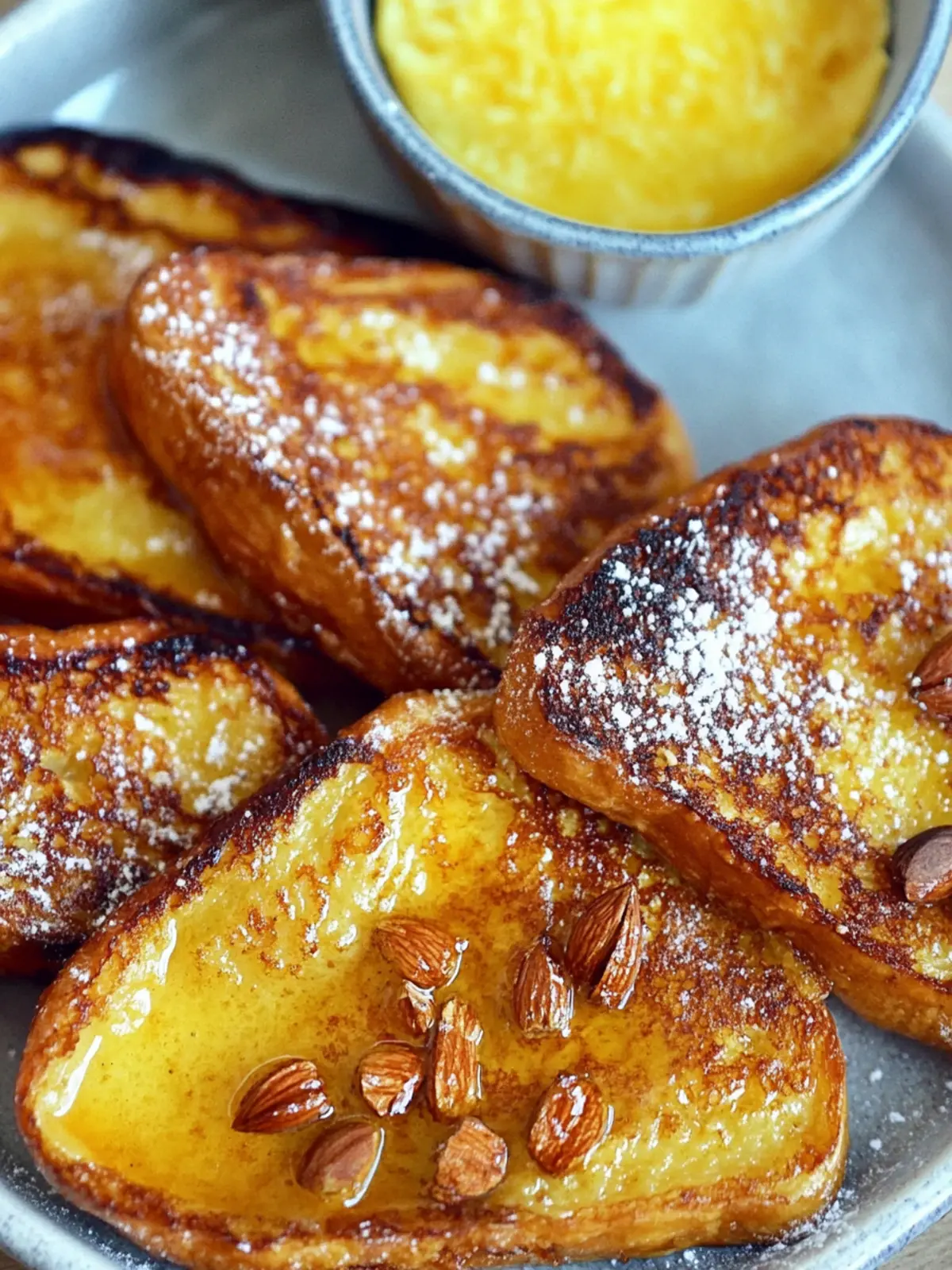 Torrijas: Irresistible Spanish French Toast with Anise Syrup 4 Torrijas (Spanish Style French Toast with Anise Syrup)