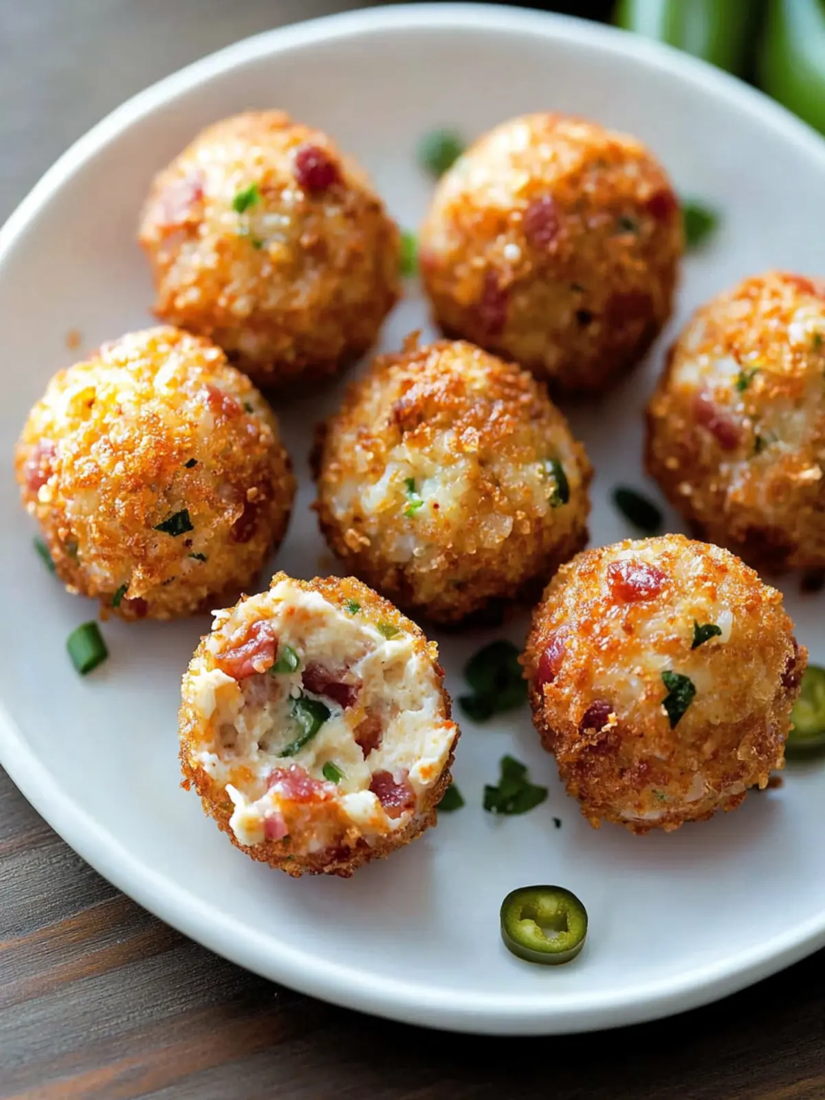 Irresistible Bacon Jalapeño Cream Cheese Balls for Every Party 2 Bacon Jalapeño Cream Cheese Balls