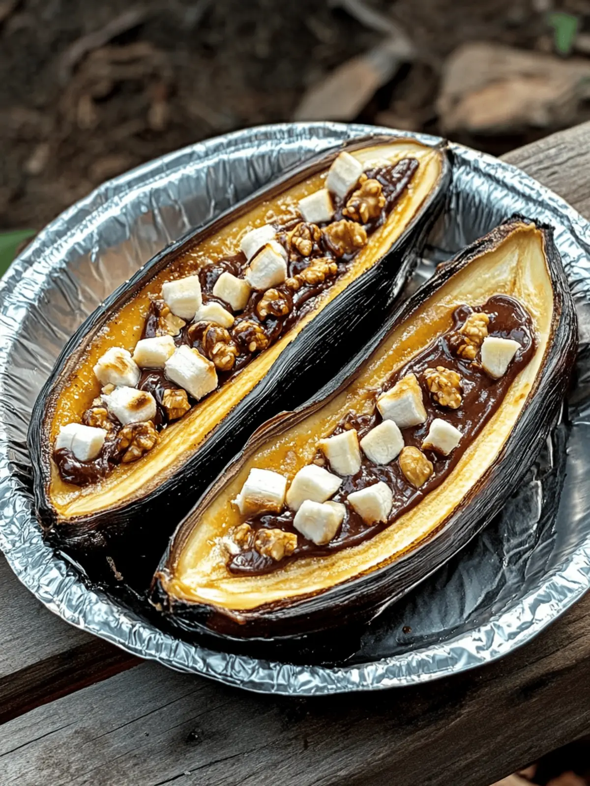 Savor Campfire Banana Boats With Chocolate and Peanut Butter 3 Campfire Banana Boats With Chocolate and Peanut Butter
