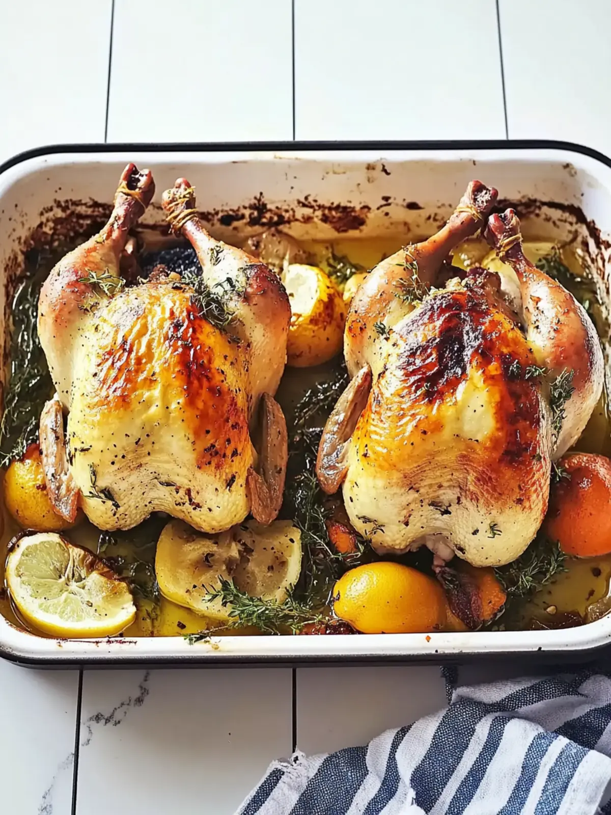 Juicy Cornish Hens with Roasted Veggies for a Cozy Feast 2 Cornish Hens